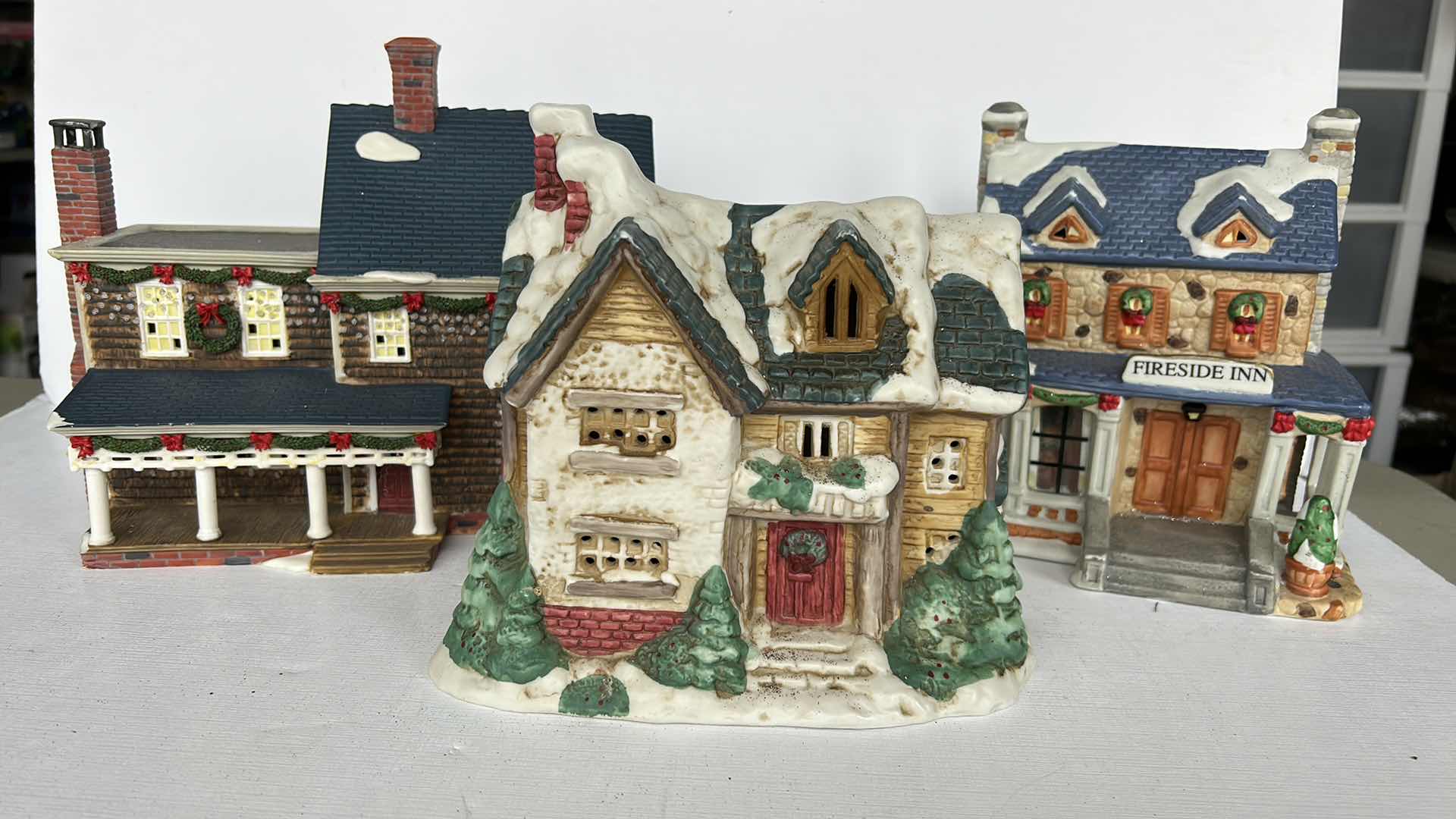 Photo 1 of 3 CHRISTMAS COTTAGES (LARGEST 10” x 9”)