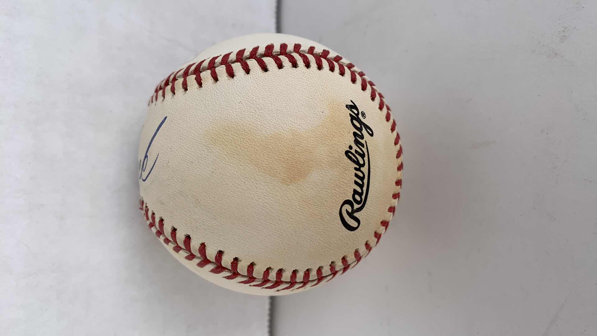 Photo 3 of MLB LOU BROCK SIGNED BASEBALL AUTHENTICATED BY SPORTS WORLD COLLECTIBLES