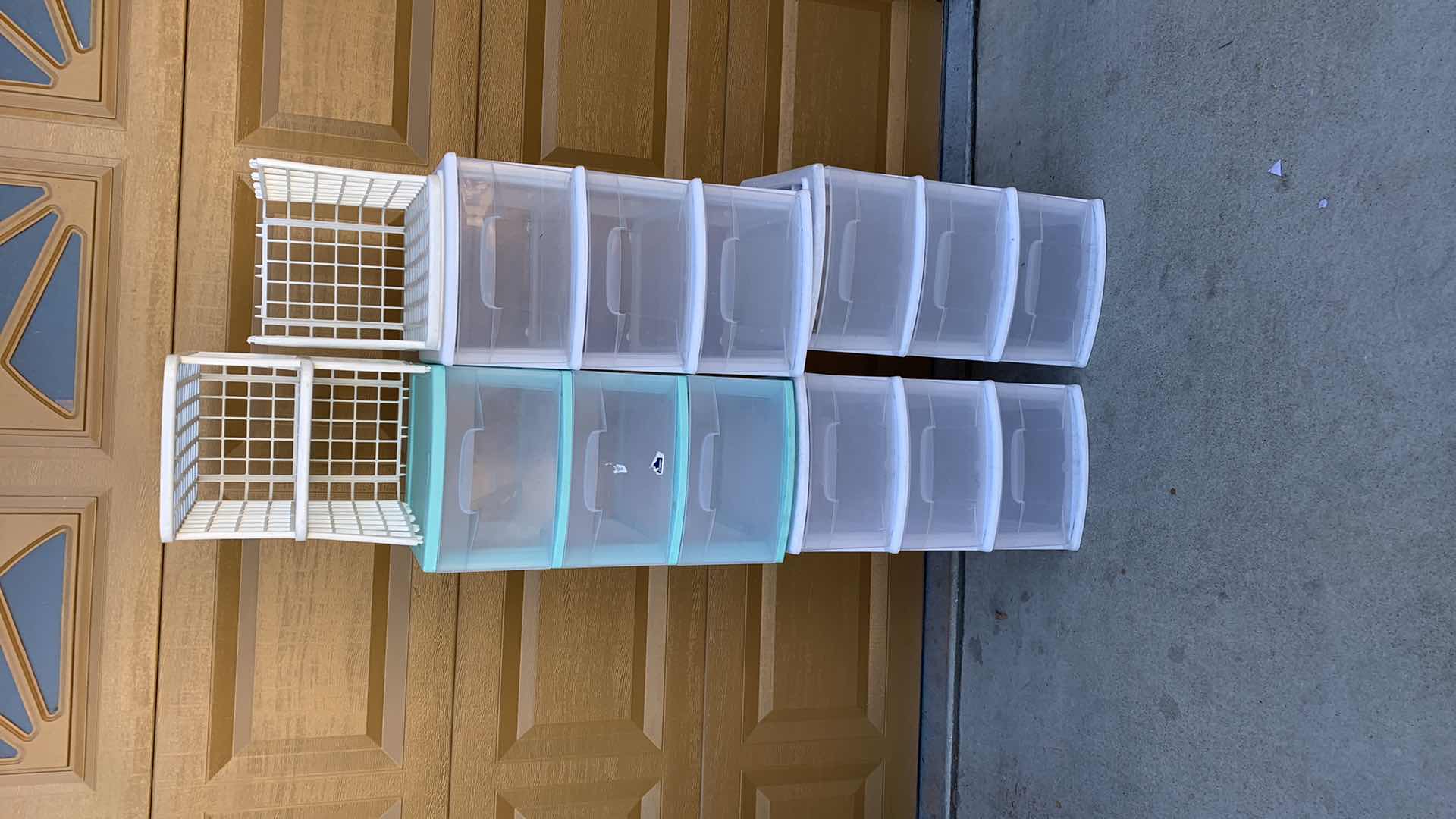 Photo 1 of 5 PLASTIC SHELVING CONTAINERS