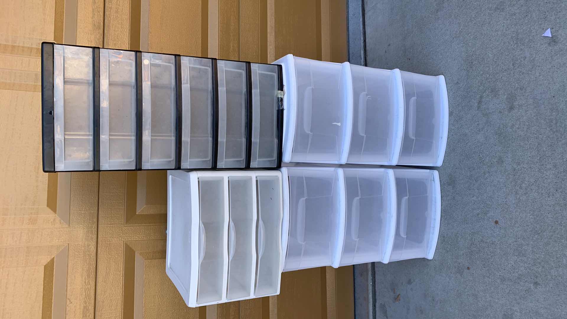 Photo 1 of 4 PLASTIC SHELVING CONTAINERS