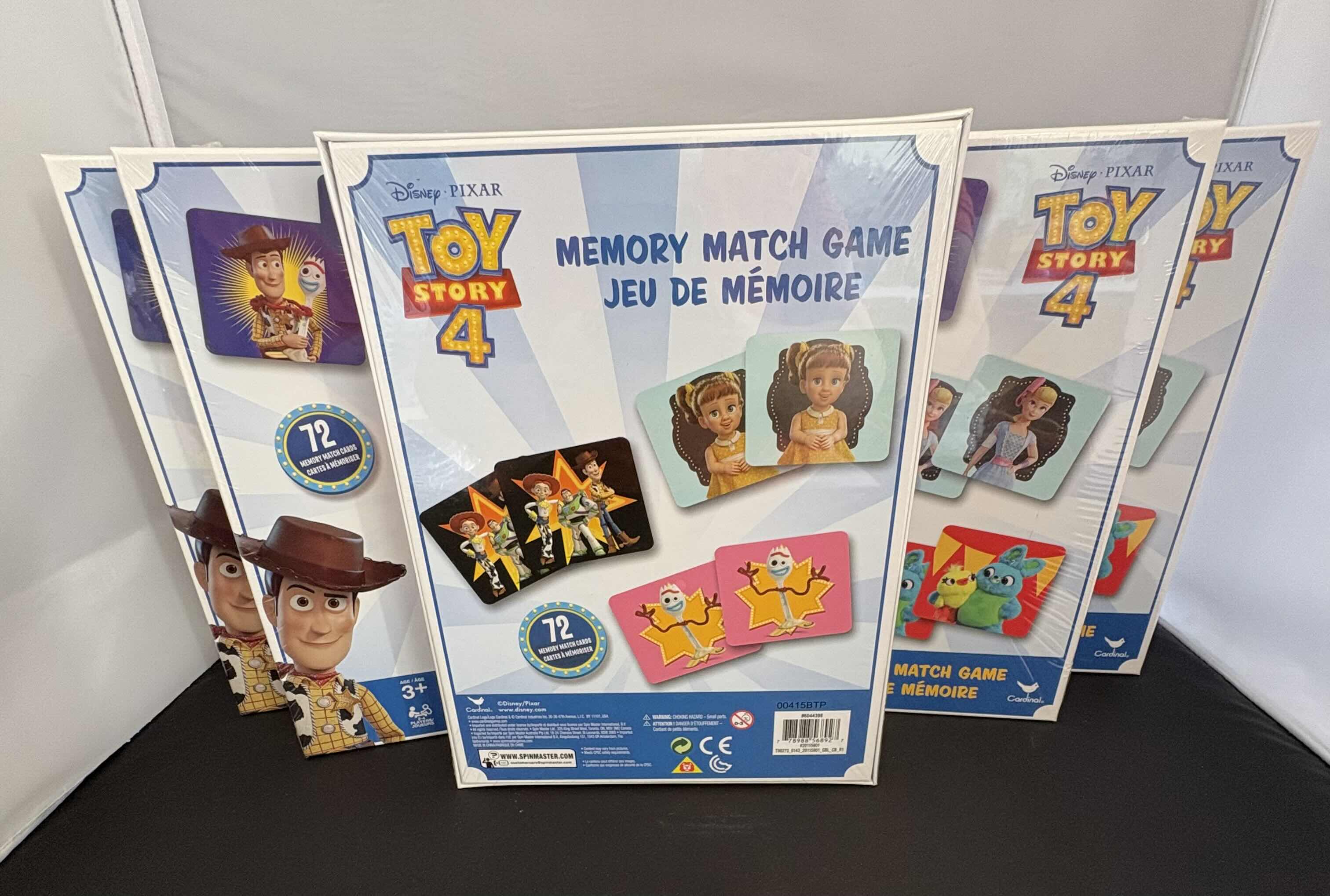 Photo 3 of 5 - BRAND NEW - DISNEY PIXAR TOY STORY 4 MEMORY MATCH GAME