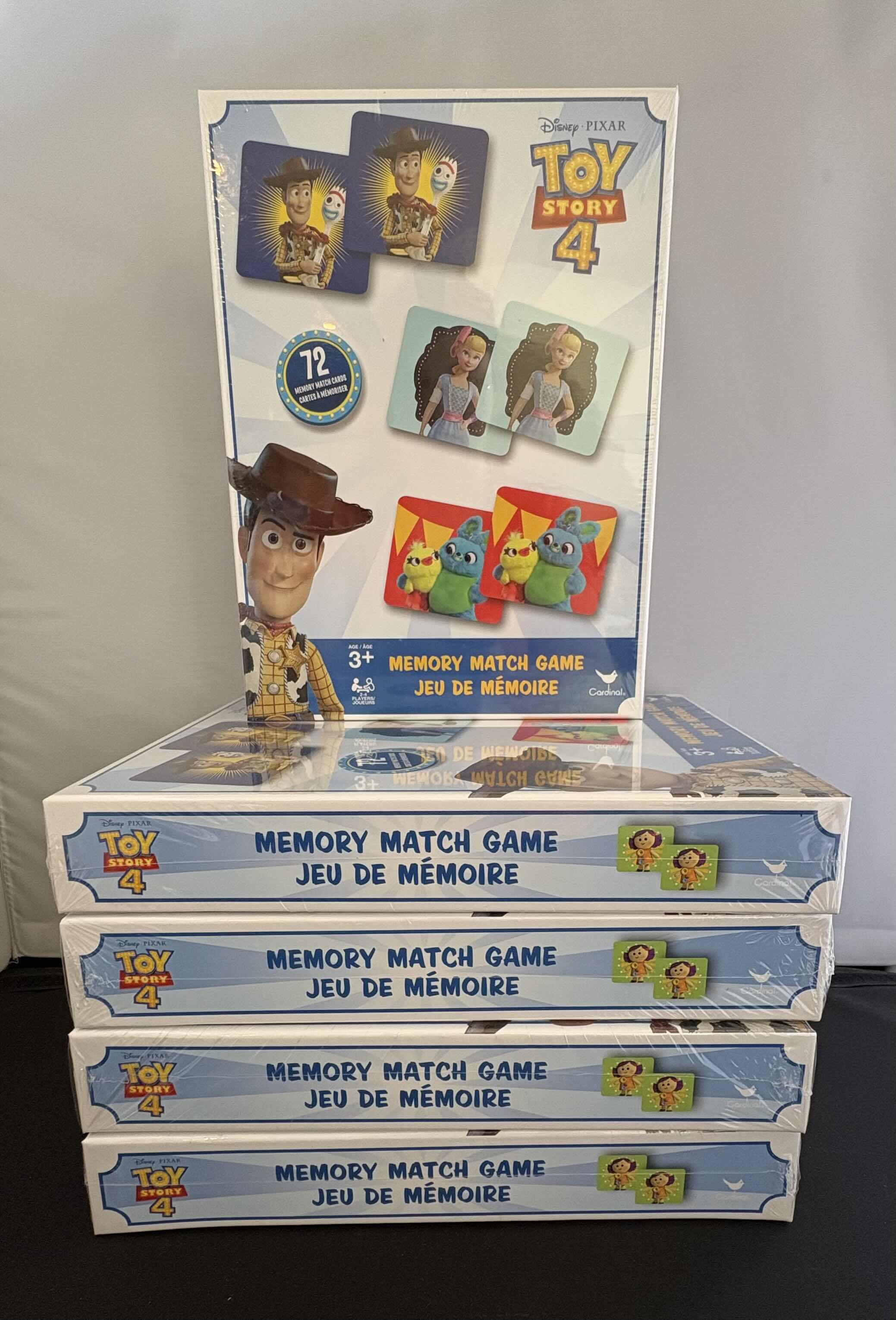 Photo 1 of 5 - BRAND NEW DISNEY PIXAR TOY STORY 4 MEMORY MATCH GAME