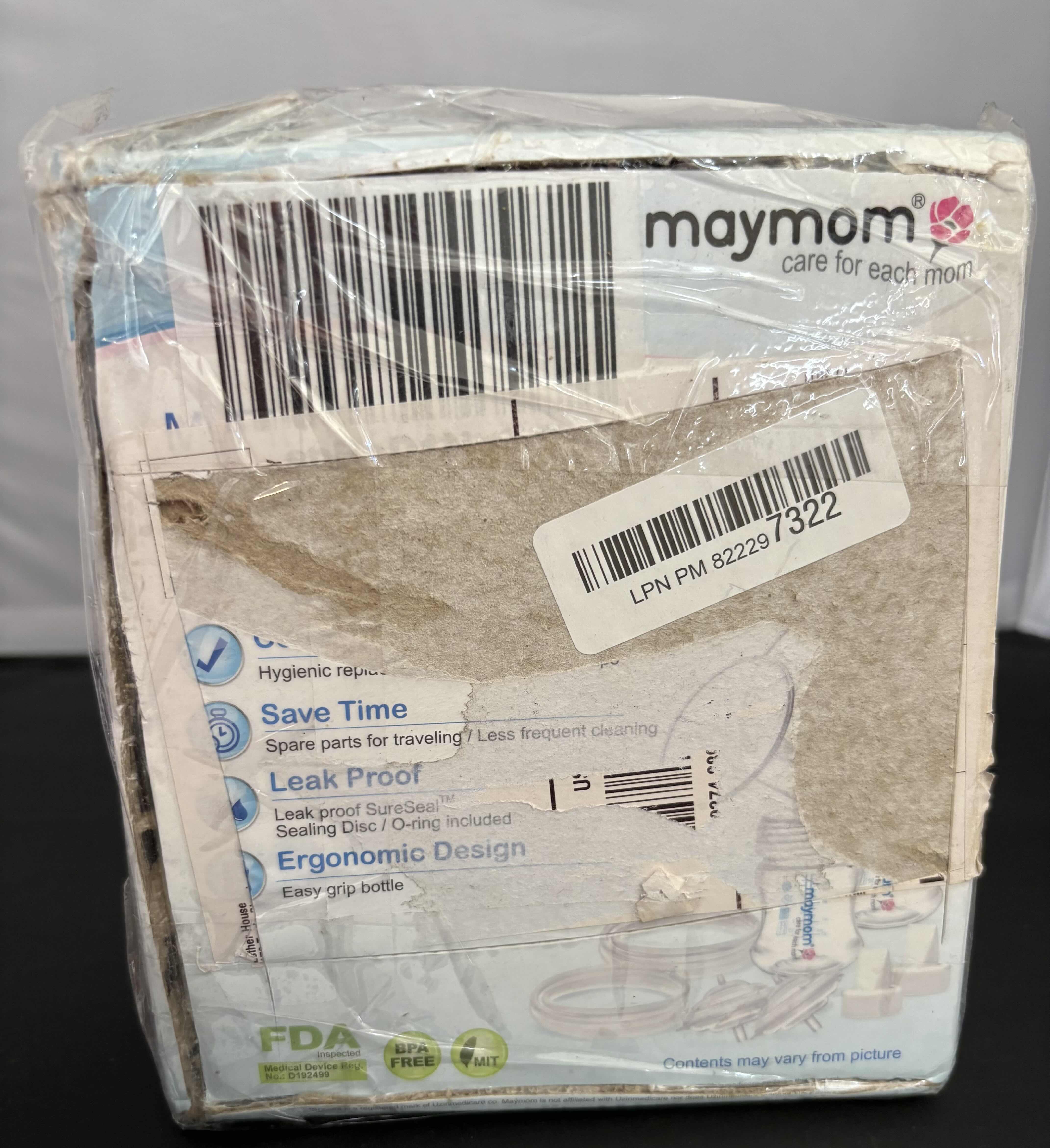 Photo 7 of BRAND NEW - MAYMOM MYFIT FLANGE KIT, TOMMEE TIPPEE CLOSER TO NATURE ANTI COLIC BOTTLE 5 OZ, CORNER FURNITURE PROTECTOR