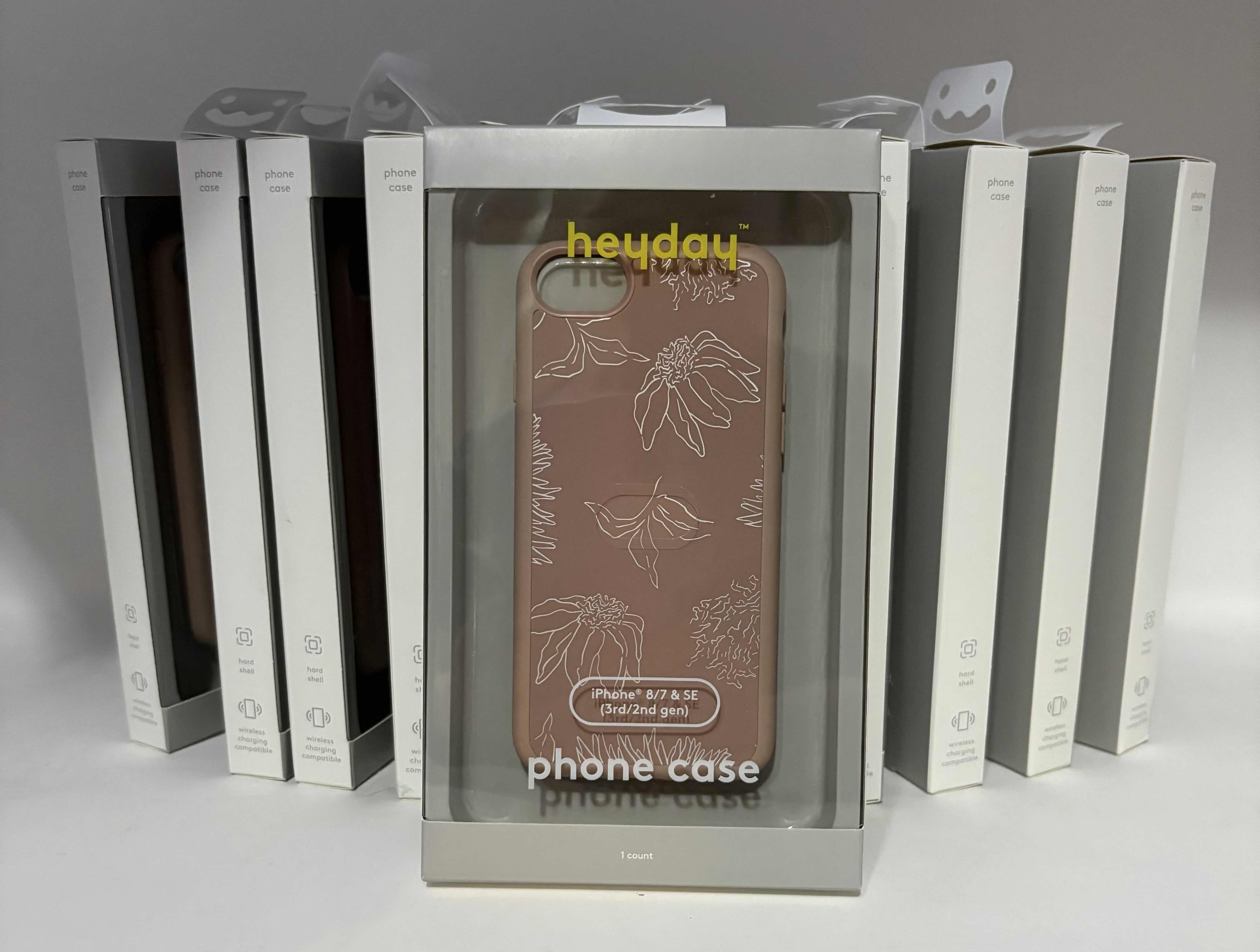 Photo 1 of BRAND NEW ASSORTMENT OF IPHONE 8 I-PHONE 7 & I PHONE SE CASES. CAR AIR FRESHENER