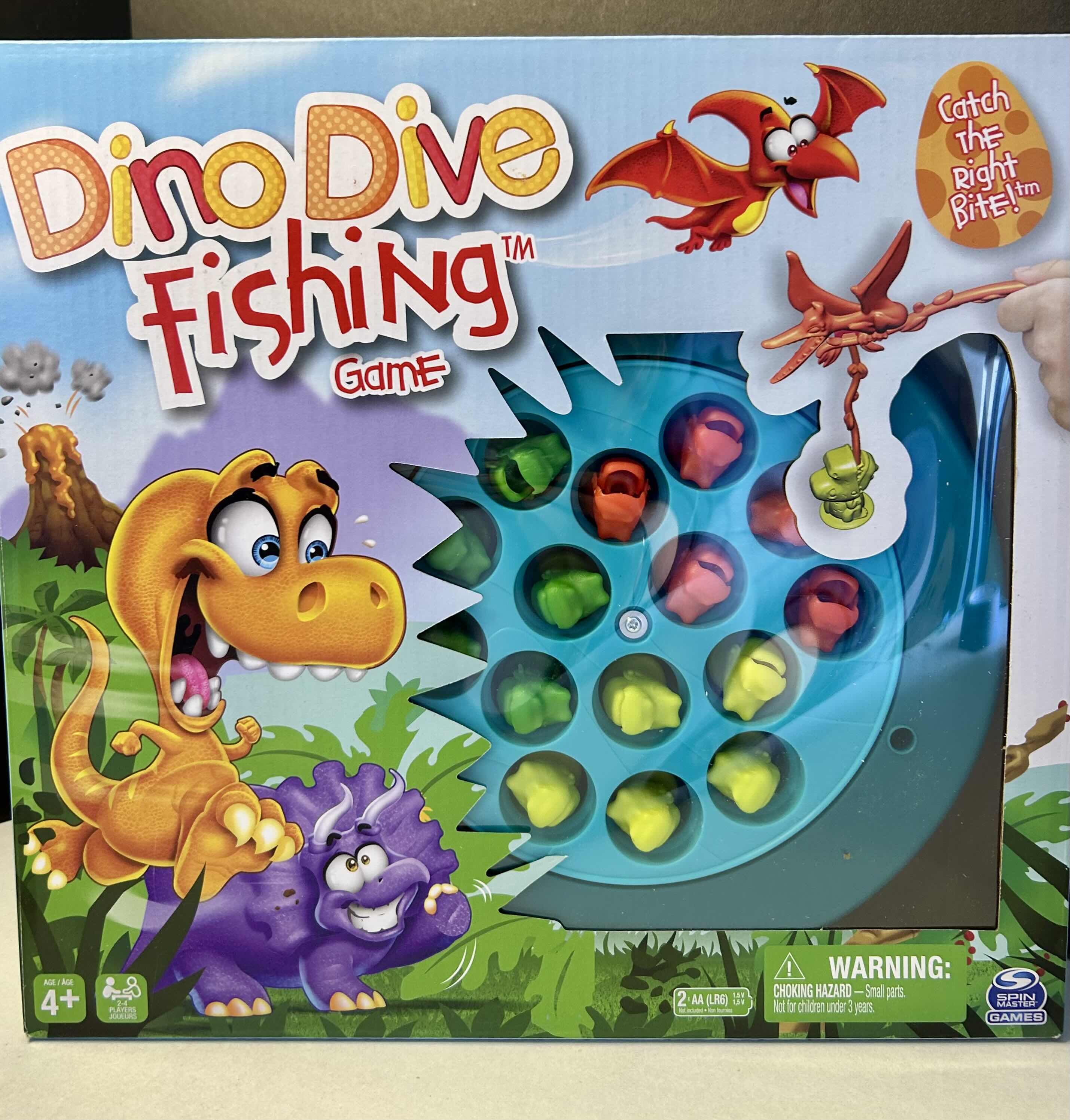 Photo 1 of 4- BRAND NE DINO DIVE FISHING GAMES