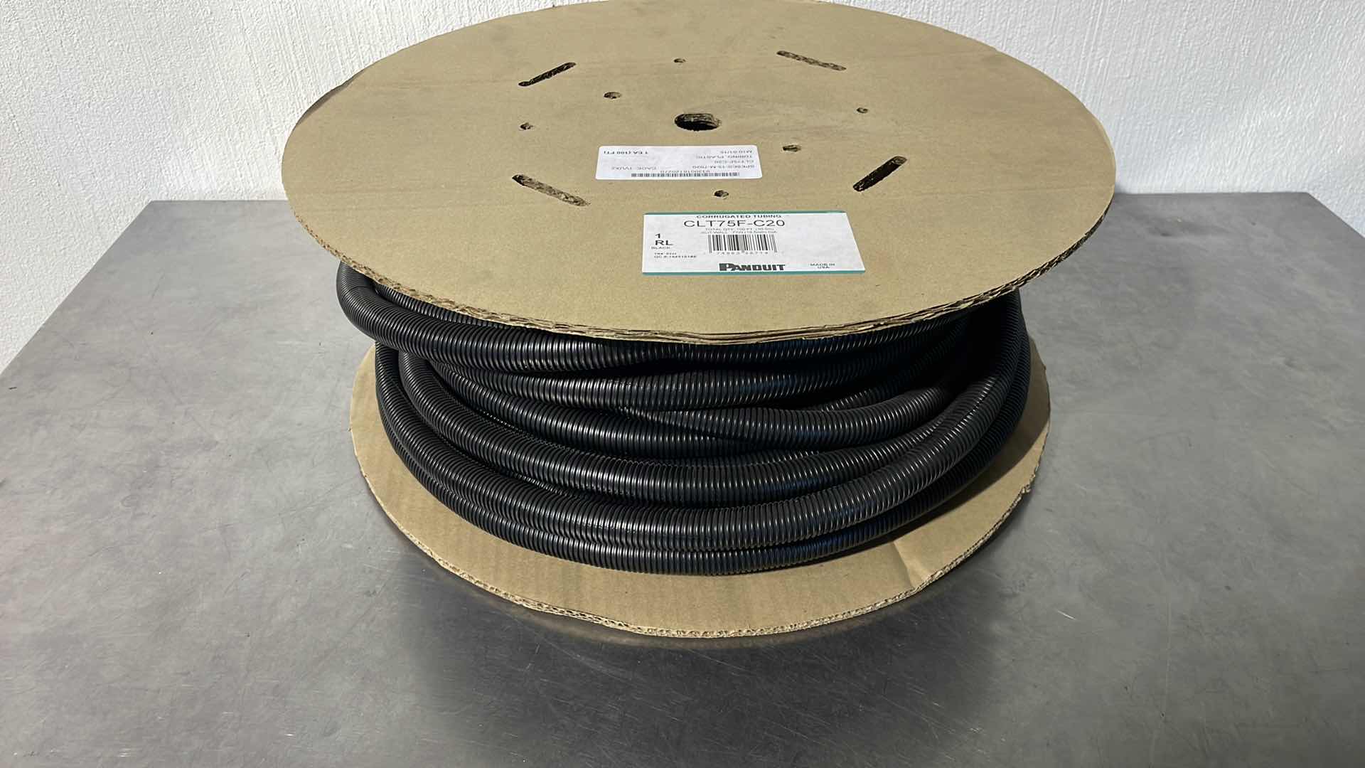 Photo 1 of PANDUIT 3/4” CORRUGATED SPLIT TUBING CLT75F-C20. UNKNOWN FOOTAGE