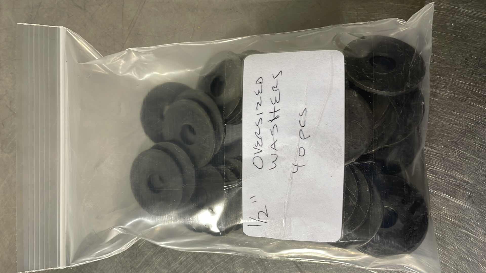 Photo 1 of 1/2" OVERSIZED WASHERS 40 pcs.