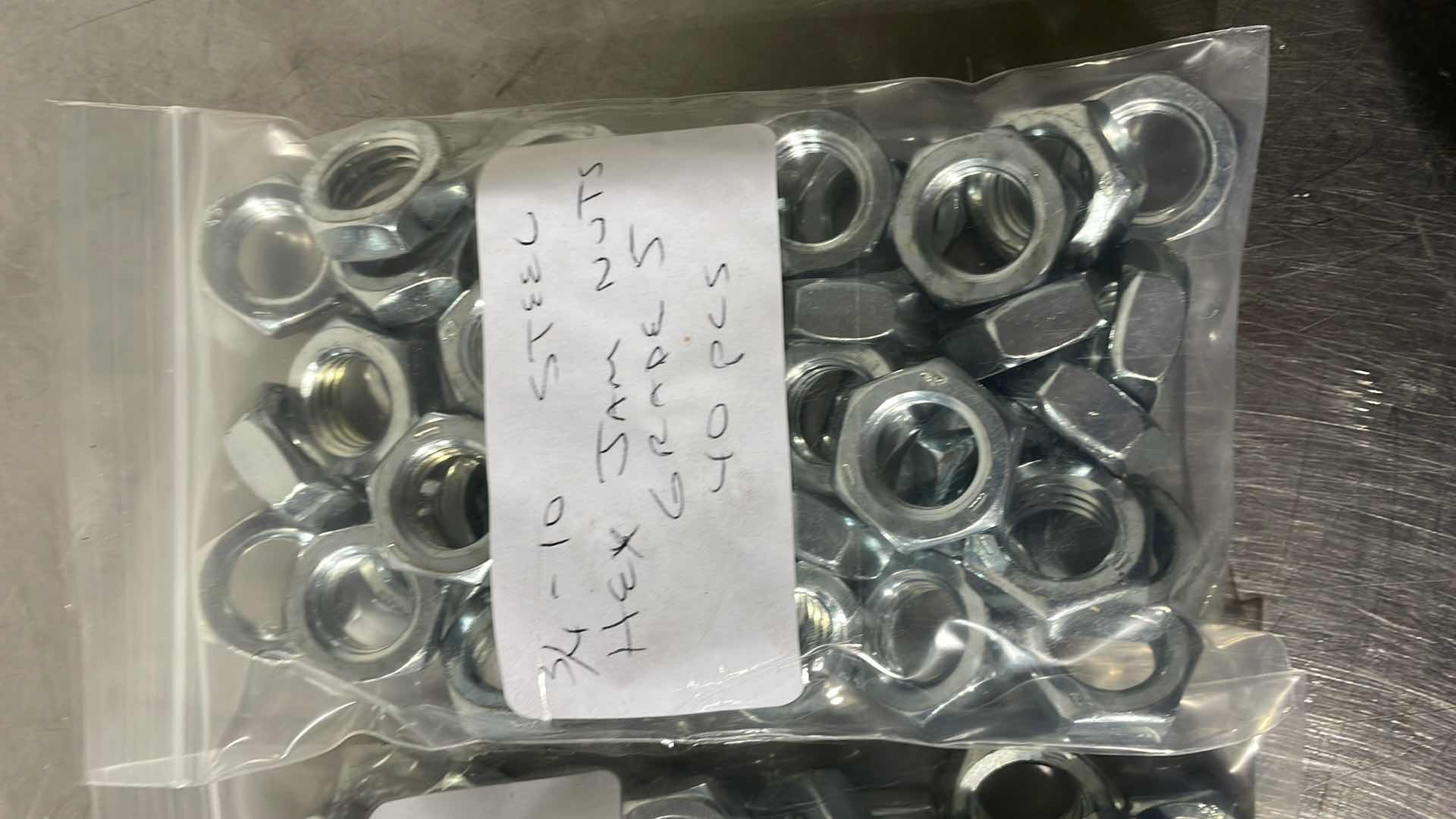 Photo 2 of 3/4-10 STEEL HEX JAM NUTS GRADE 5 2-40PCS