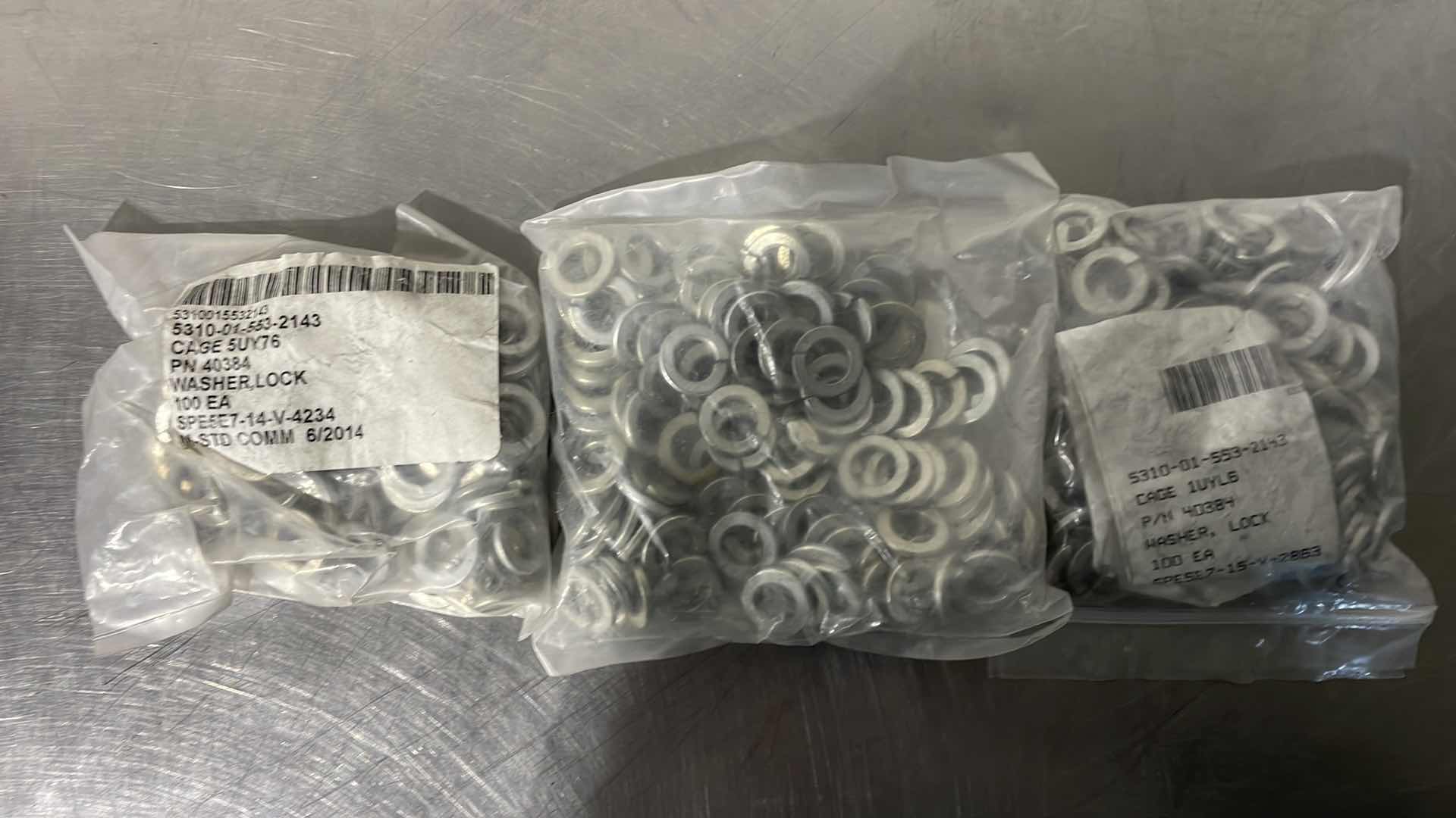 Photo 1 of 3/8” LOCK WASHERS (300)