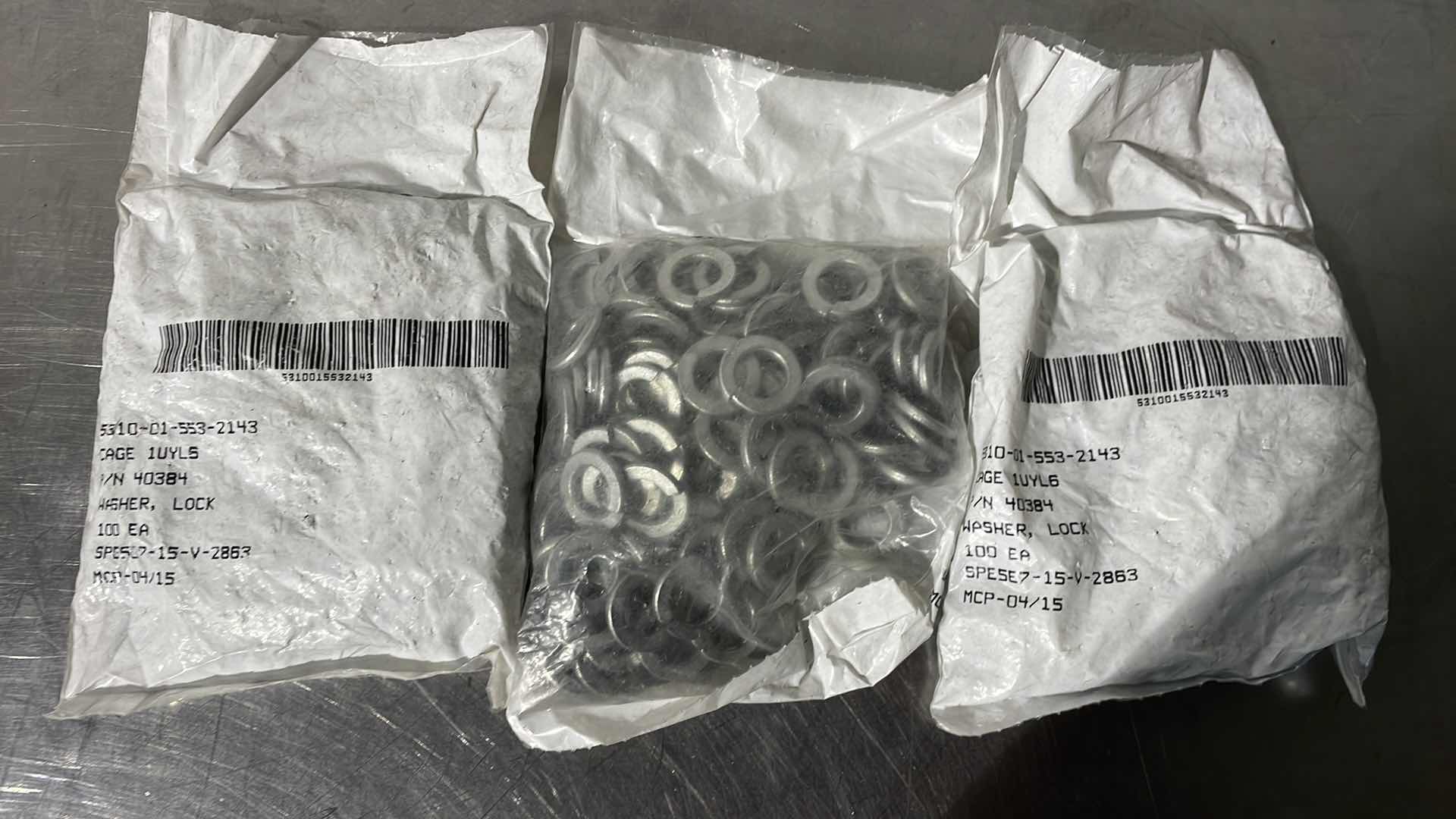 Photo 1 of 3/8” LOCK WASHERS (300)