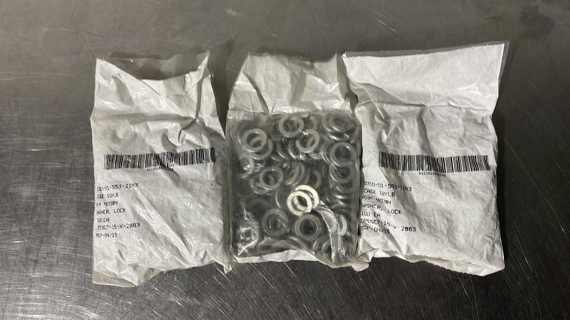 Photo 1 of 3/8” LOCK WASHERS (300)