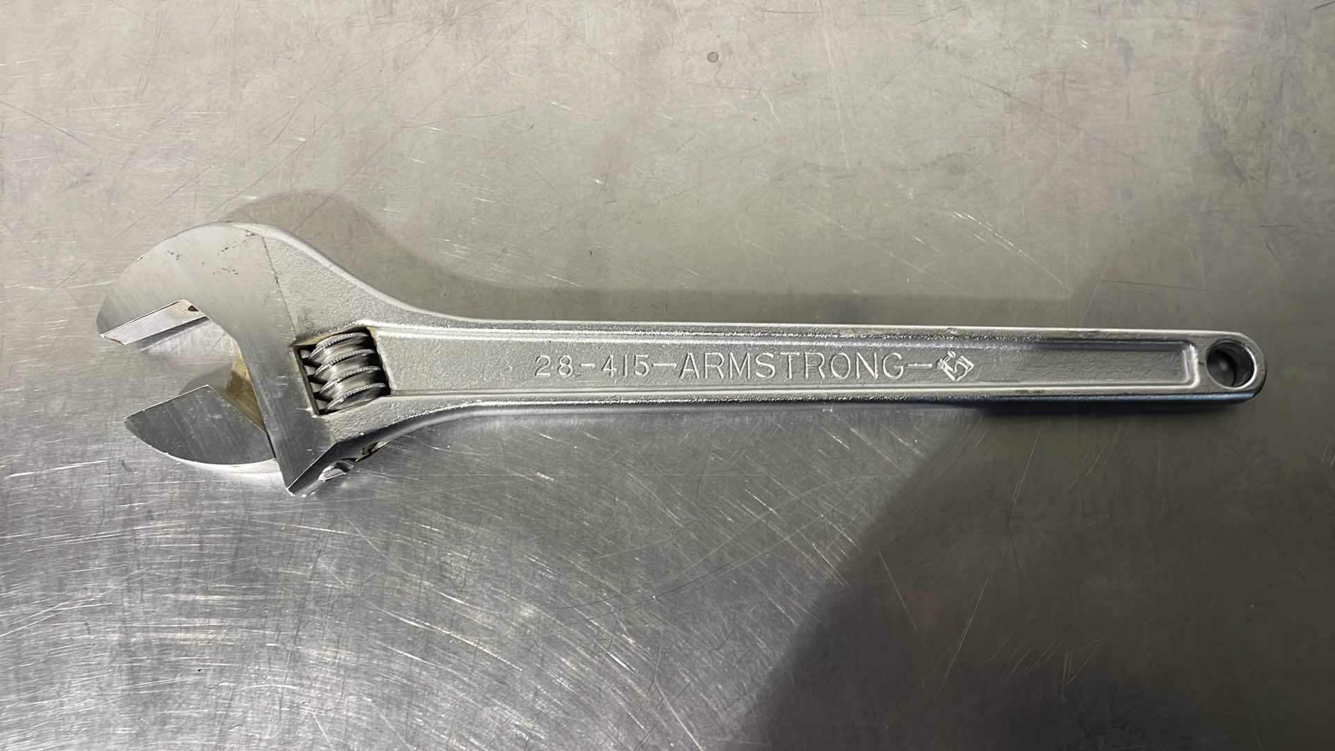 Photo 3 of 15” ARMSTRONG ADJUSTABLE WRENCH USA 380MM