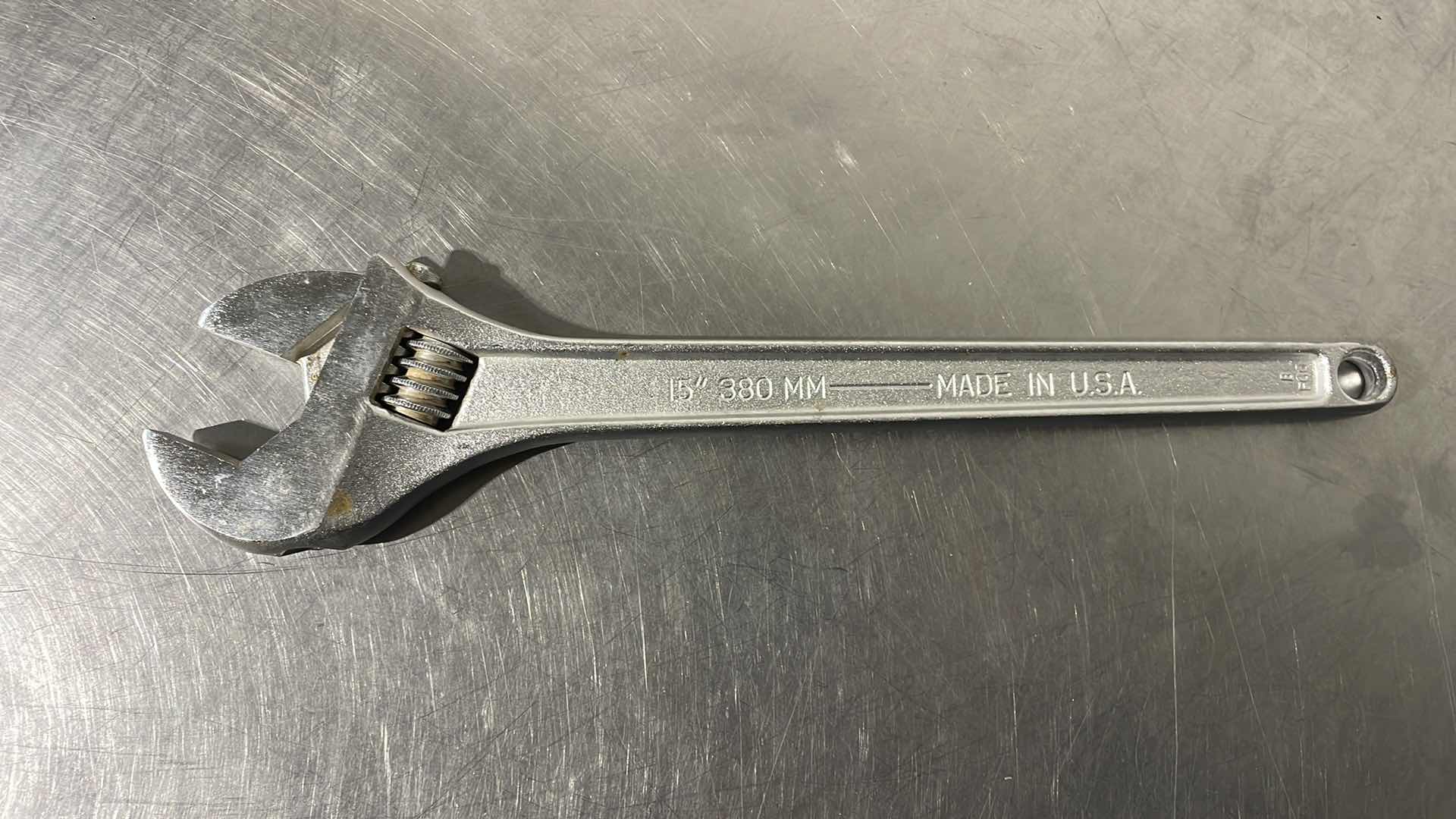 Photo 2 of 15” ARMSTRONG ADJUSTABLE WRENCH USA 380MM