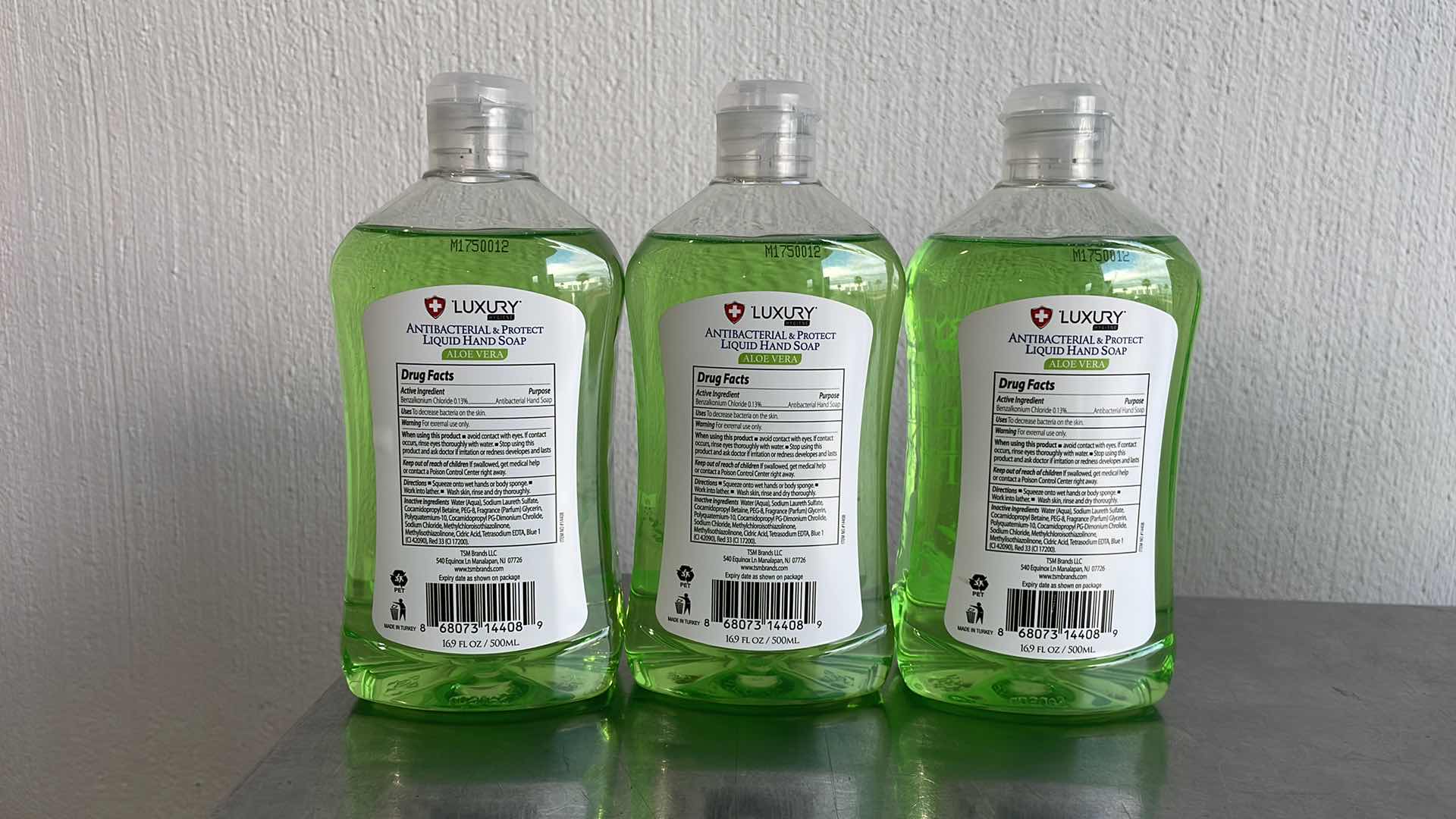 Photo 2 of LUXURY HYGIENE ALOE VERA LIQUID HAND SOAP 3-16.9oz BOTTLES