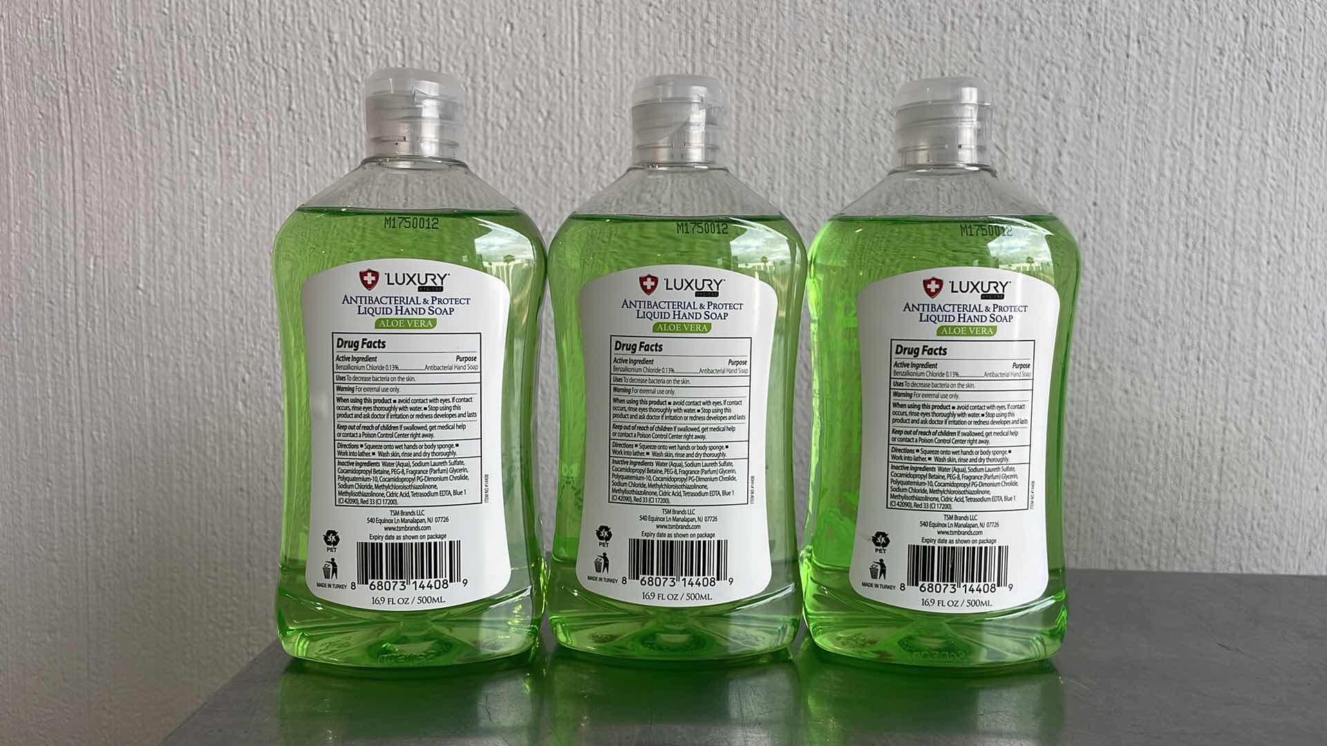 Photo 2 of LUXURY HYGIENE ALOE VERA LIQUID HAND SOAP 3-16.9oz BOTTLES