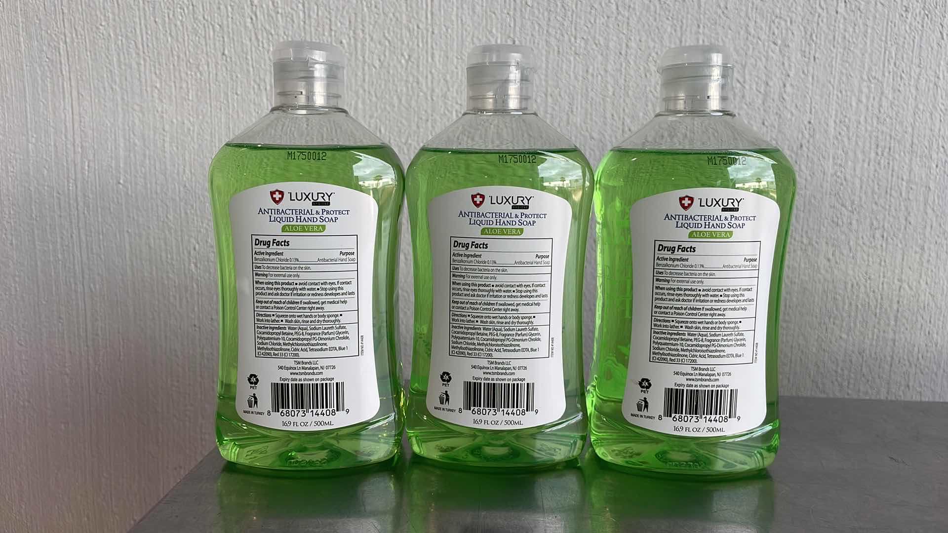 Photo 2 of LUXURY HYGIENE ALOE VERA LIQUID HAND SOAP 3-16.9oz BOTTLES