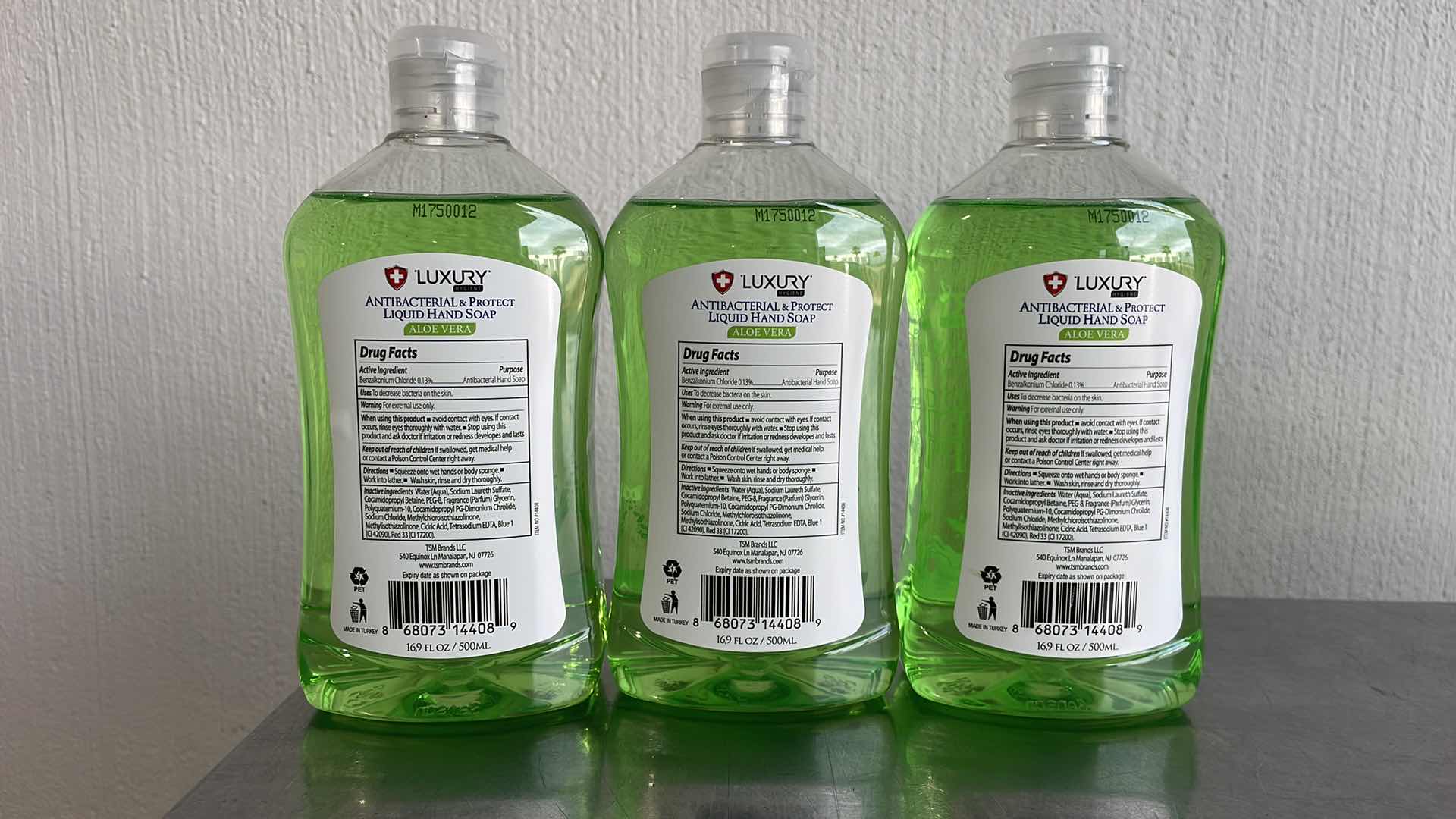 Photo 2 of LUXURY HYGIENE ALOE VERA LIQUID HAND SOAP 3-16.9oz BOTTLES