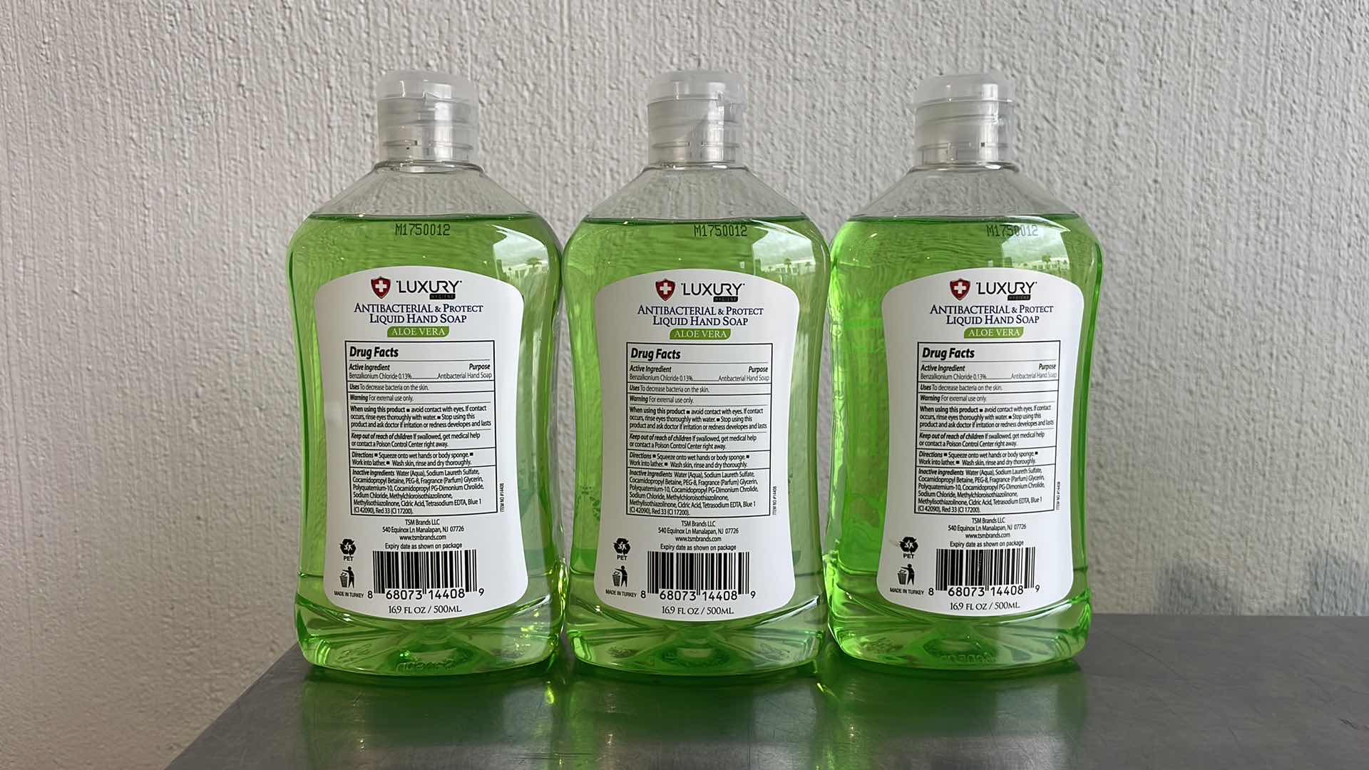 Photo 2 of LUXURY HYGIENE ALOE VERA LIQUID HAND SOAP 3-16.9oz BOTTLES