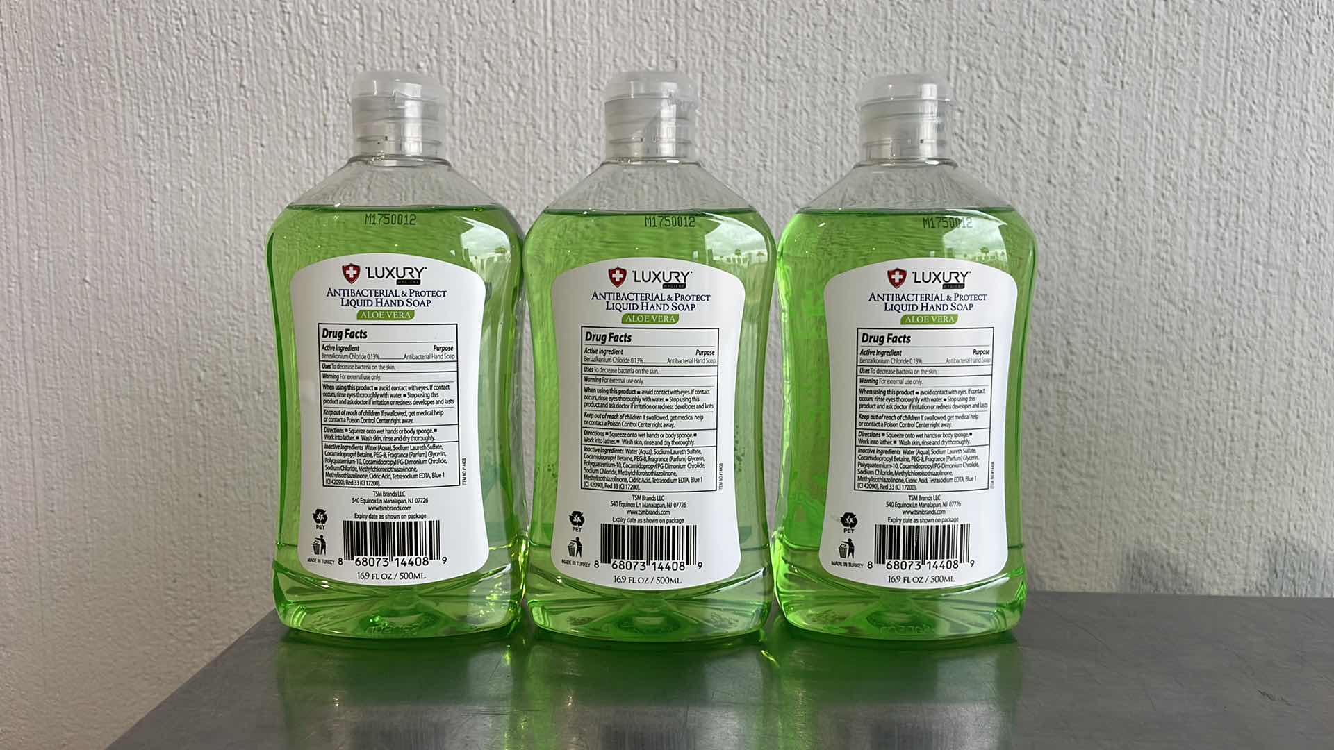 Photo 2 of LUXURY HYGIENE ALOE VERA LIQUID HAND SOAP 3-16.9oz BOTTLES