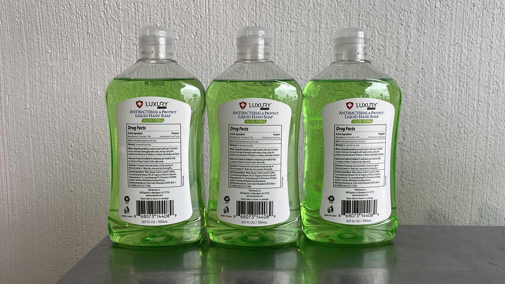 Photo 2 of LUXURY HYGIENE ALOE VERA LIQUID HAND SOAP 3-16.9oz BOTTLES