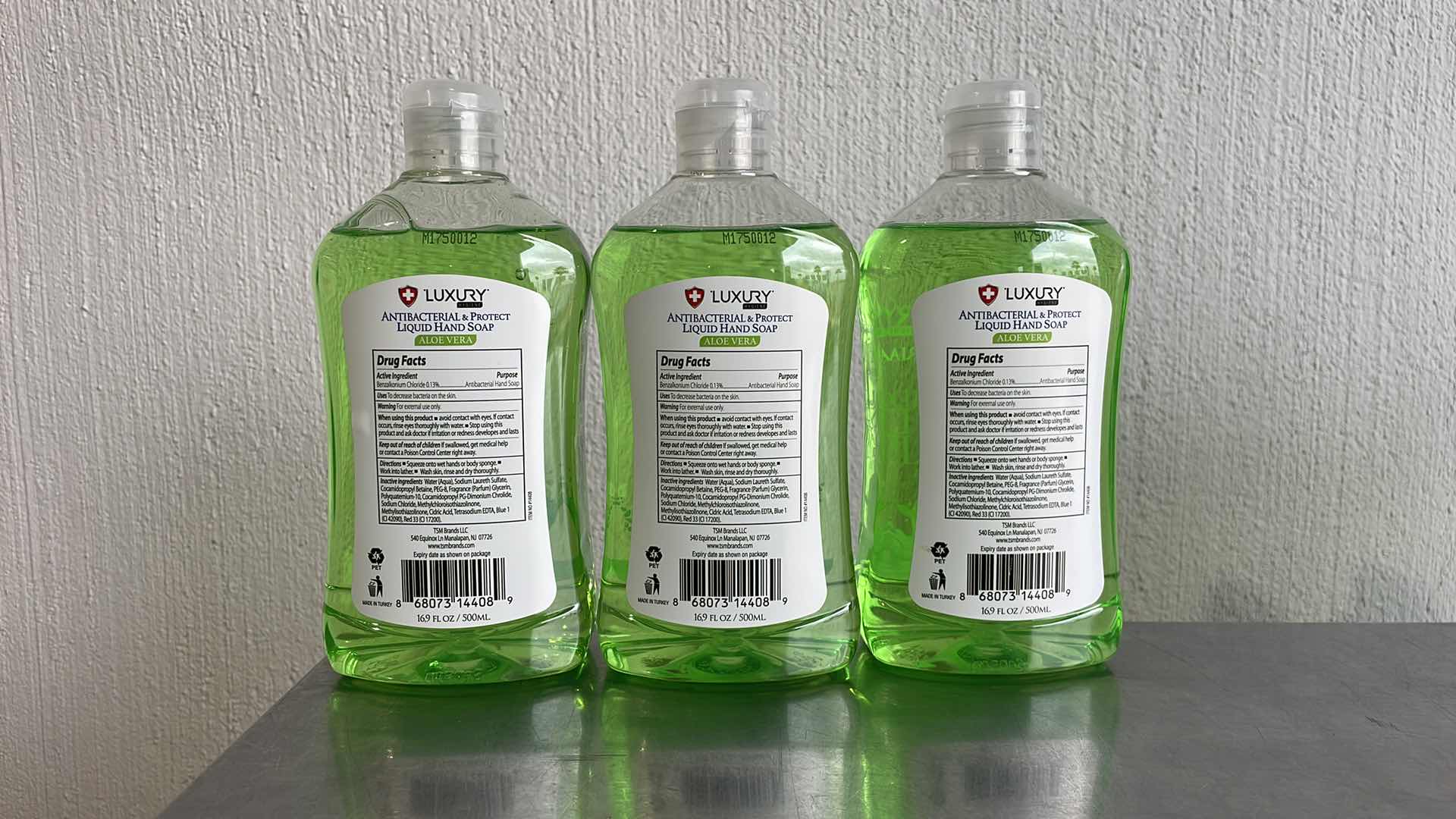 Photo 2 of LUXURY HYGIENE ALOE VERA LIQUID HAND SOAP 3-16.9oz BOTTLES