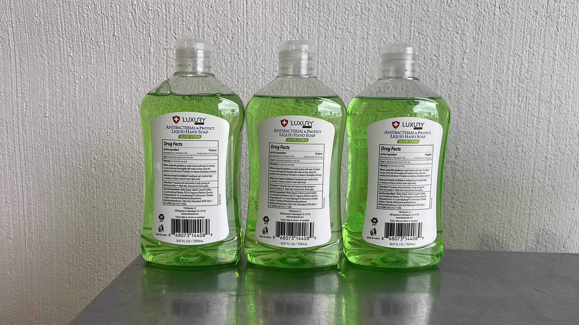 Photo 2 of LUXURY HYGIENE ALOE VERA LIQUID HAND SOAP 3-16.9oz BOTTLES