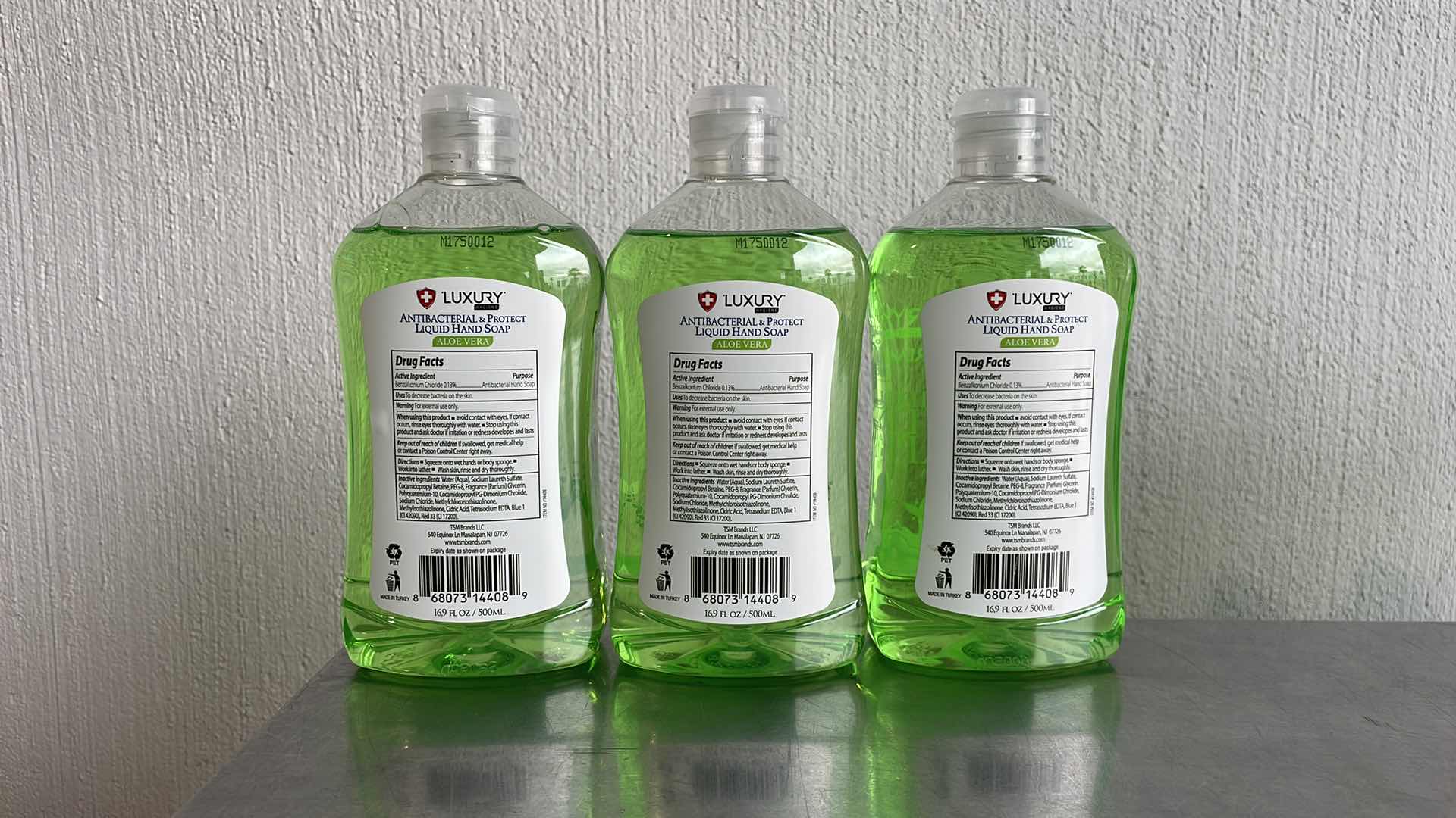 Photo 2 of LUXURY HYGIENE ALOE VERA LIQUID HAND SOAP 3-16.9oz BOTTLES