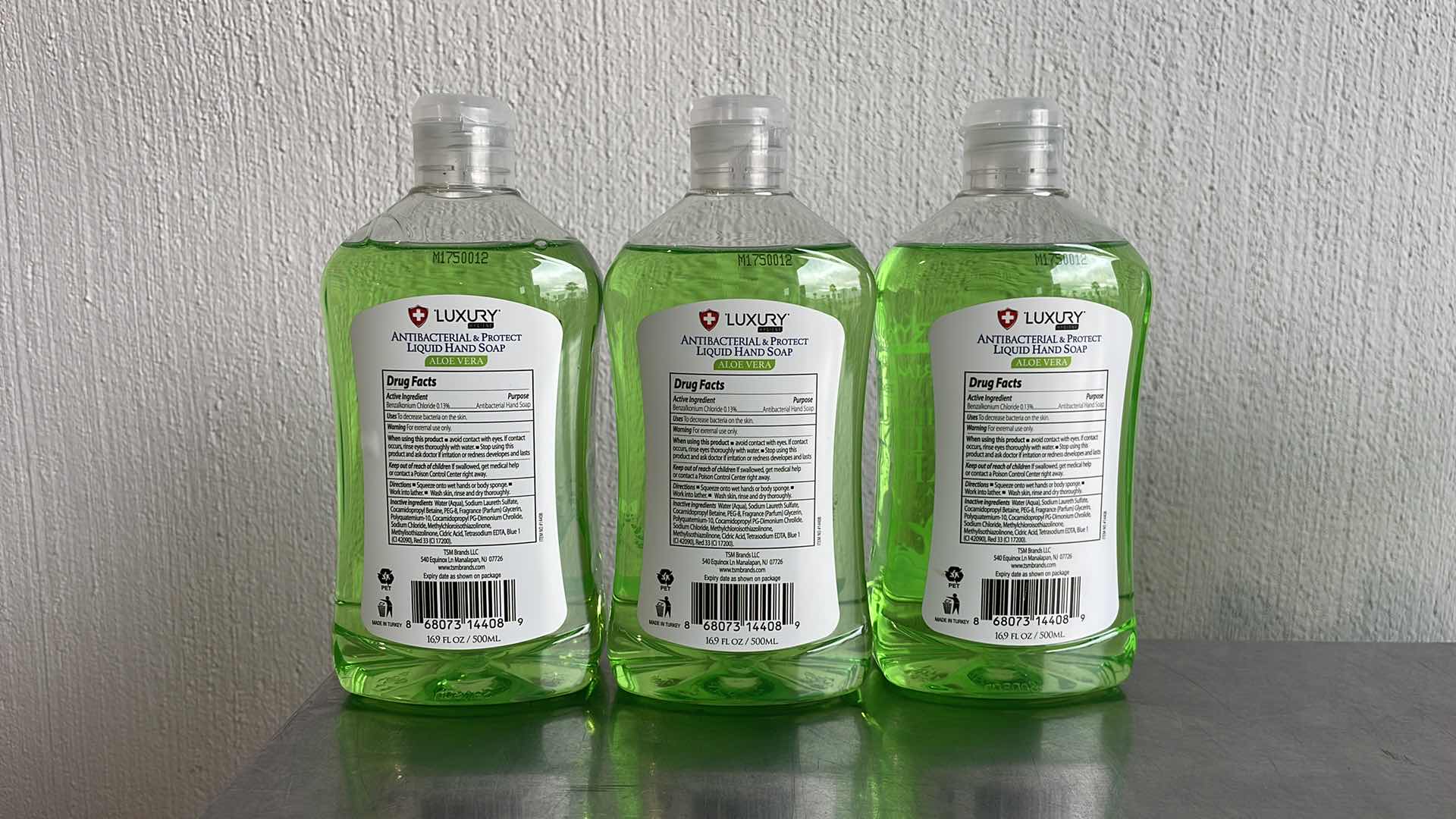 Photo 2 of LUXURY HYGIENE ALOE VERA LIQUID HAND SOAP 3-16.9oz BOTTLES