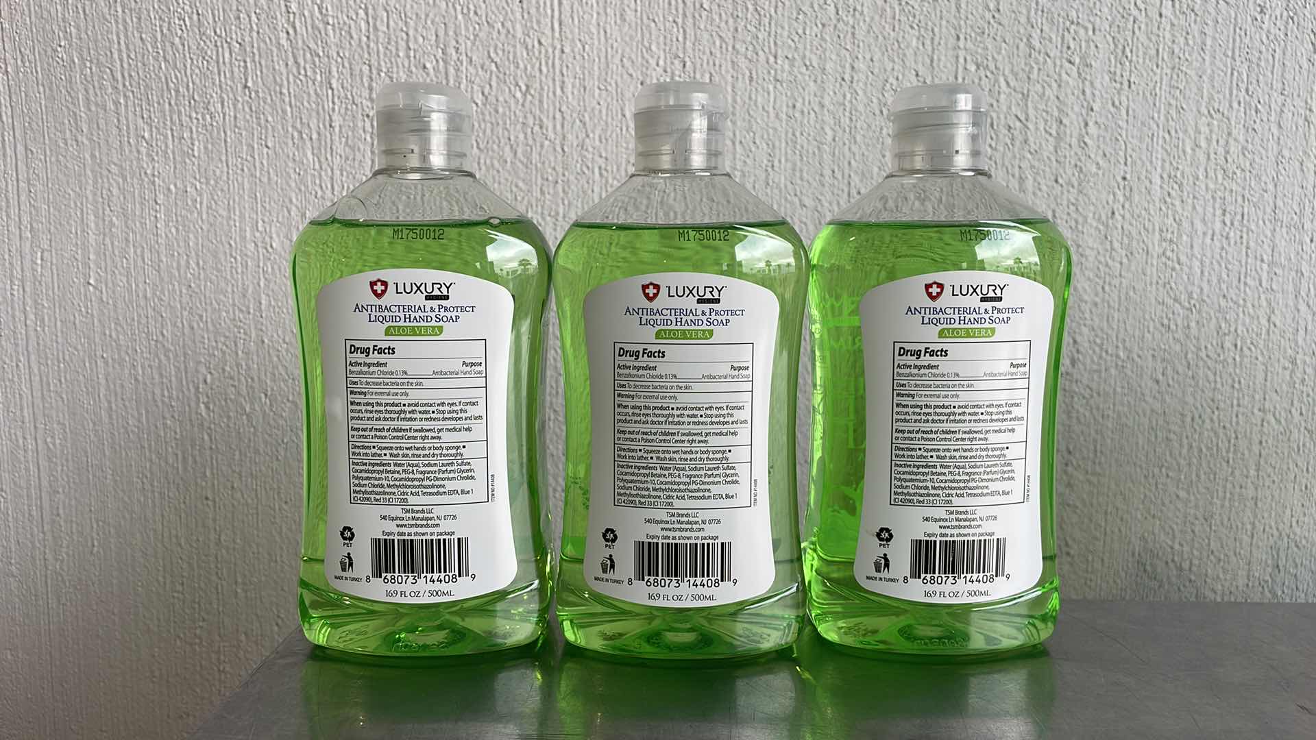 Photo 2 of LUXURY HYGIENE ALOE VERA LIQUID HAND SOAP 3-16.9oz BOTTLES