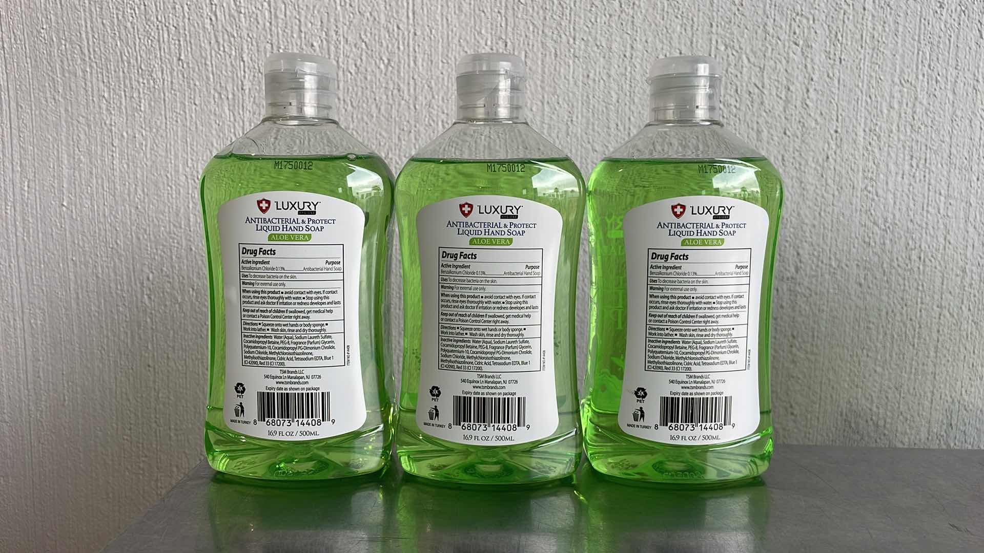 Photo 2 of LUXURY HYGIENE ALOE VERA LIQUID HAND SOAP 3-16.9oz BOTTLES