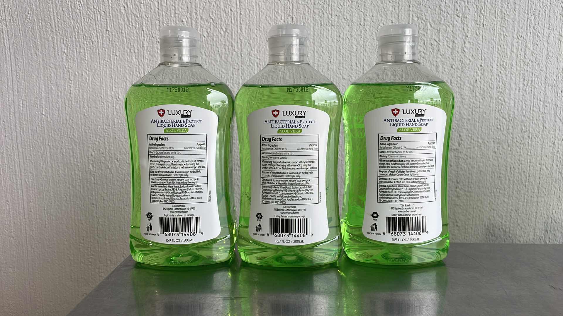 Photo 2 of LUXURY HYGIENE ALOE VERA LIQUID HAND SOAP 3-16.9oz BOTTLES