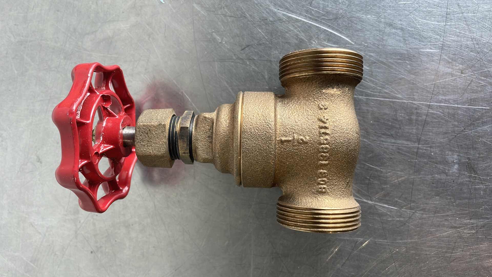 Photo 1 of BRASS GATE VALVE