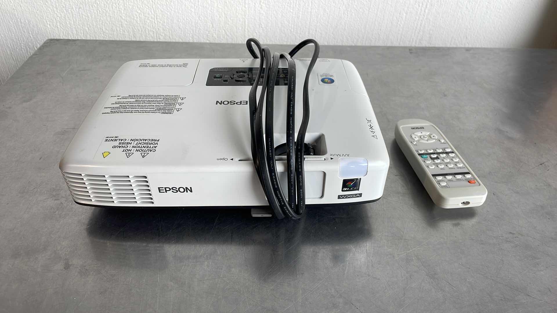 Photo 1 of EPSON WXGA LCD PROJECTOR MODEL H270A