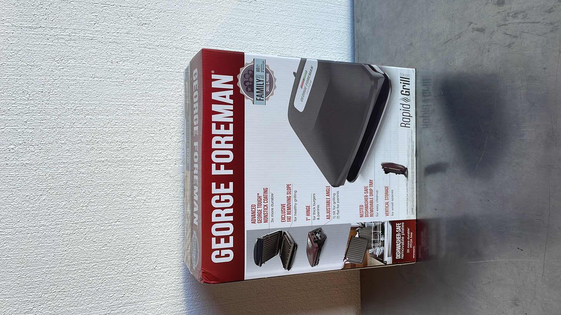 Photo 3 of GEORGE FOREMAN RAPID GRILL