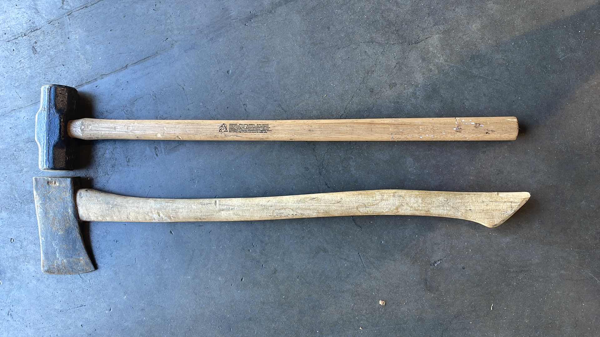 Photo 1 of AXE AND 8LB SLEDGEHAMMER