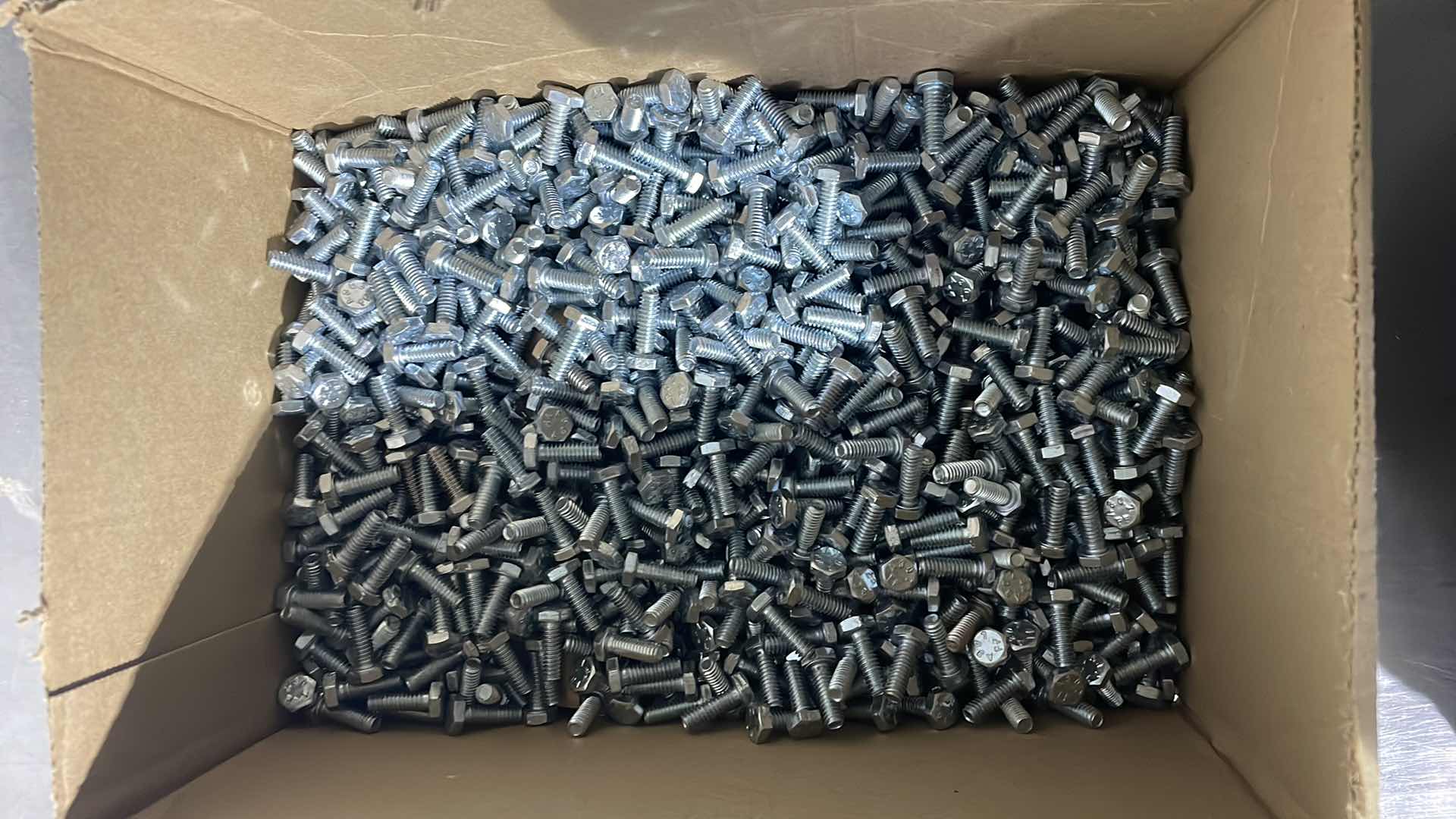 Photo 1 of 1/4”-20 X 3/4” HEX BOLTS 15 LBS