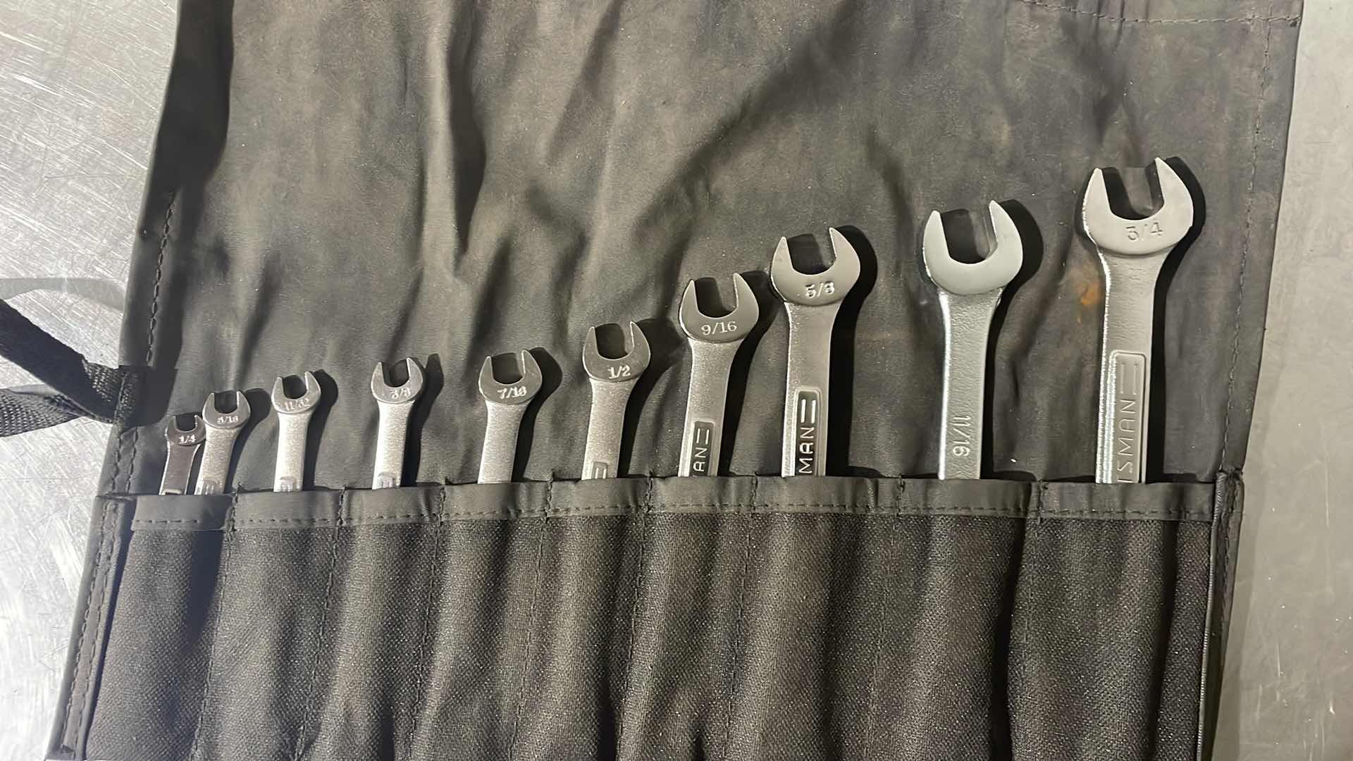 Photo 2 of CRAFTSMAN STANDARD OPEN END WRENCH SET 1 PIECE NOT CRAFTSMAN BUT USA MADE