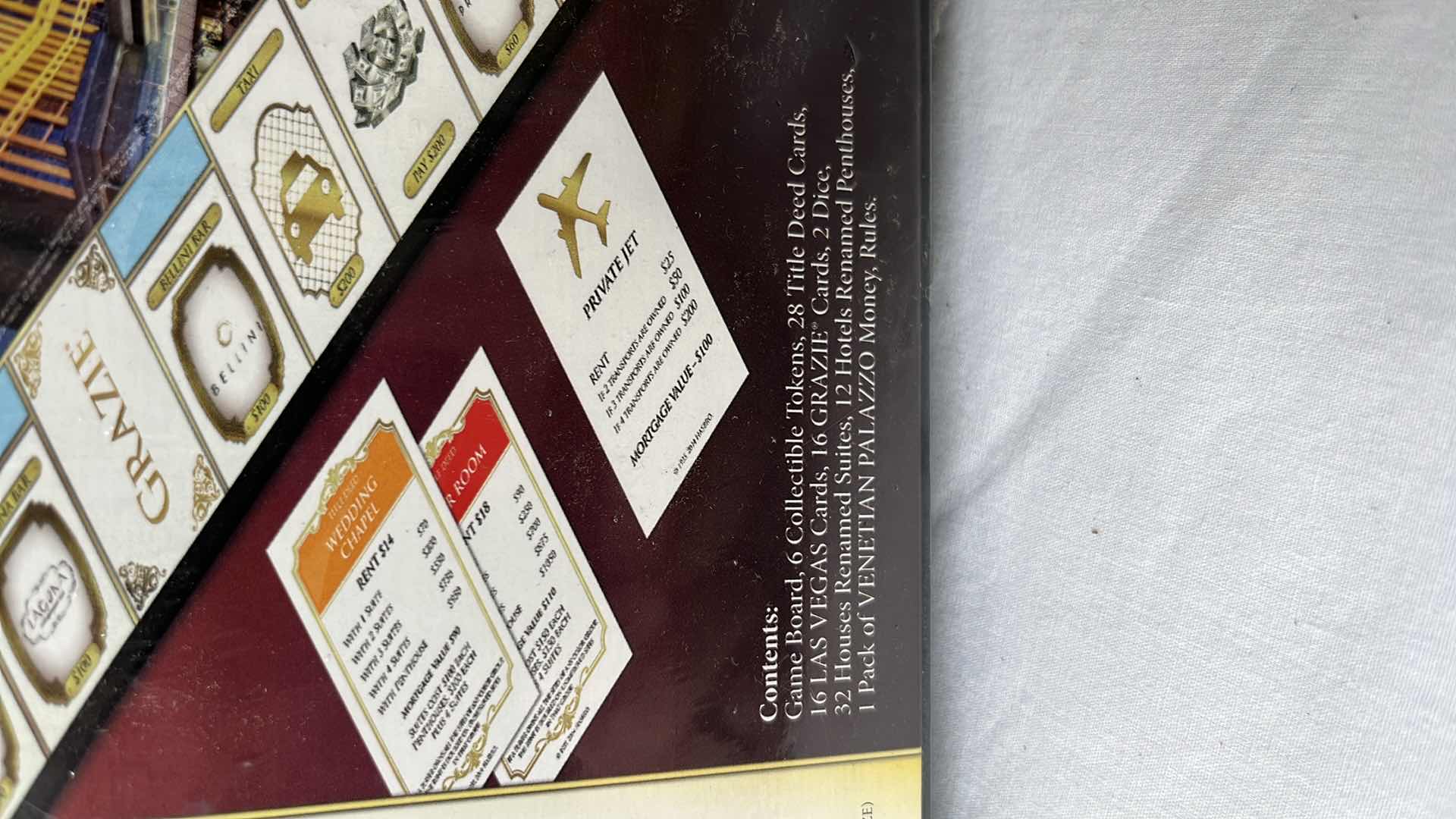 Photo 5 of NIB MONOPOLY VENETIAN PALAZZO LAS VEGAS GAME