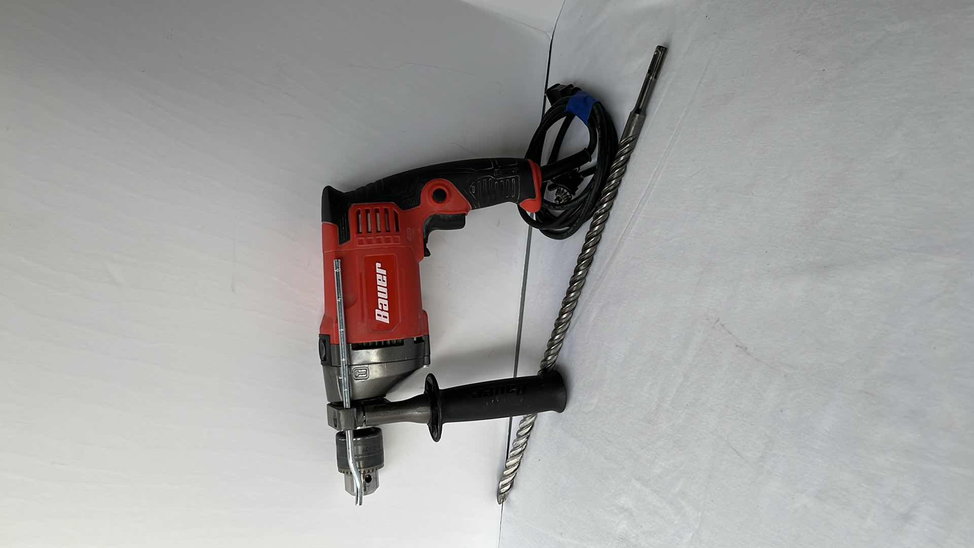 Photo 1 of BAUER 1/2” REVERSIBLE HAMMER DRILL 7.5 AMP 2,800 RPM (MODEL 1992E-B)