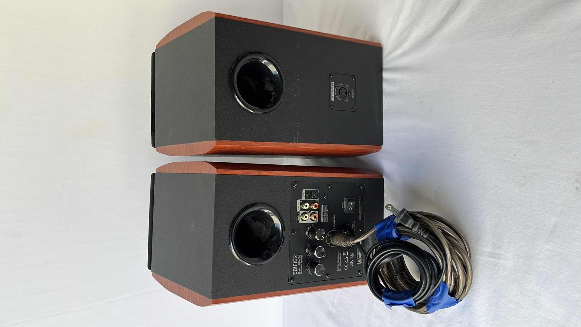 Photo 4 of EDIFIER POWERED MULTIMEDIA BLUETOOTH BOOKSHELF SPEAKERS W REMOTE (R2000DB)