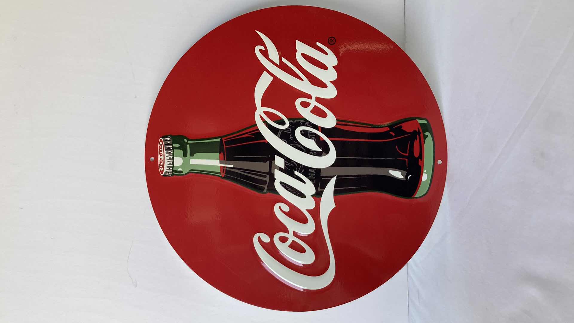 Photo 1 of HANOVER COCA-COLA TIN SIGN 11.25”