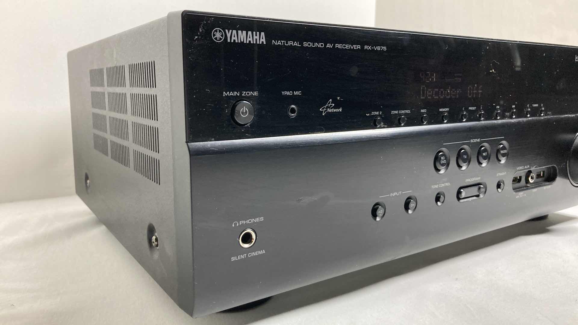 Photo 2 of YAMAHA NATURAL SOUND AV RECEIVER MODEL RX-V675