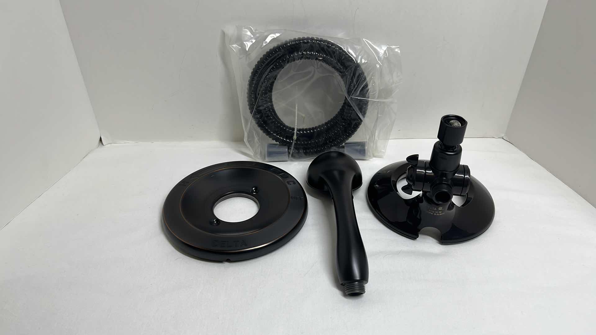 Photo 2 of DELTA IN2ITION 2-IN-1 SHOWER SET RUBBED BRONZE MODEL 58065-RB