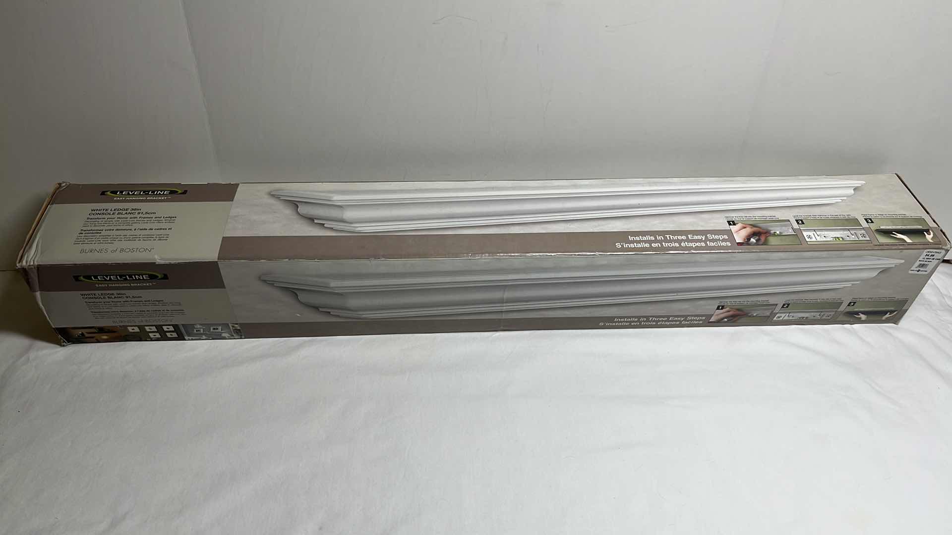 Photo 1 of LEVEL-LINE WHITE LEDGE SHELF 36” MODEL LL2995