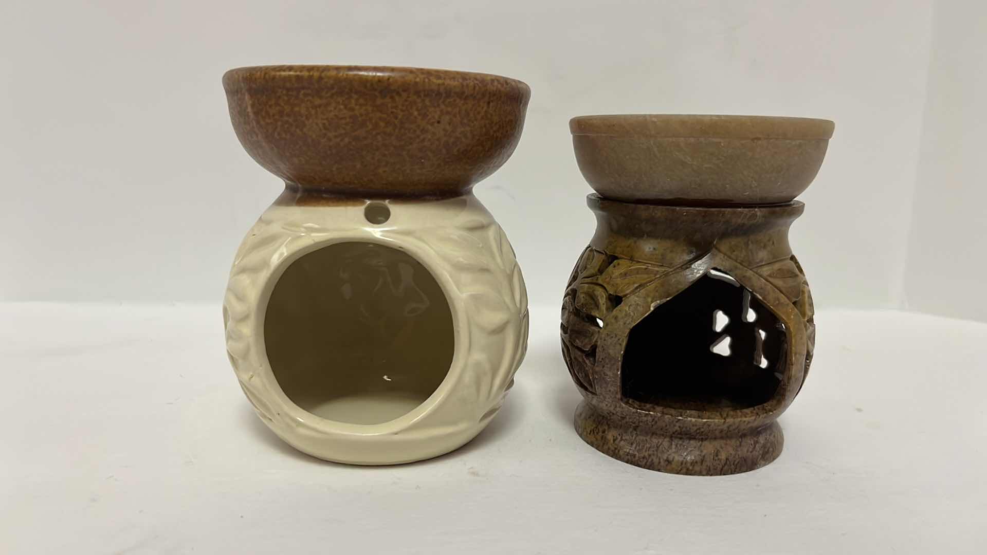 Photo 5 of TEALIGHT WAX WARMERS (2) & DECORATIVE MIRROR 16.75”