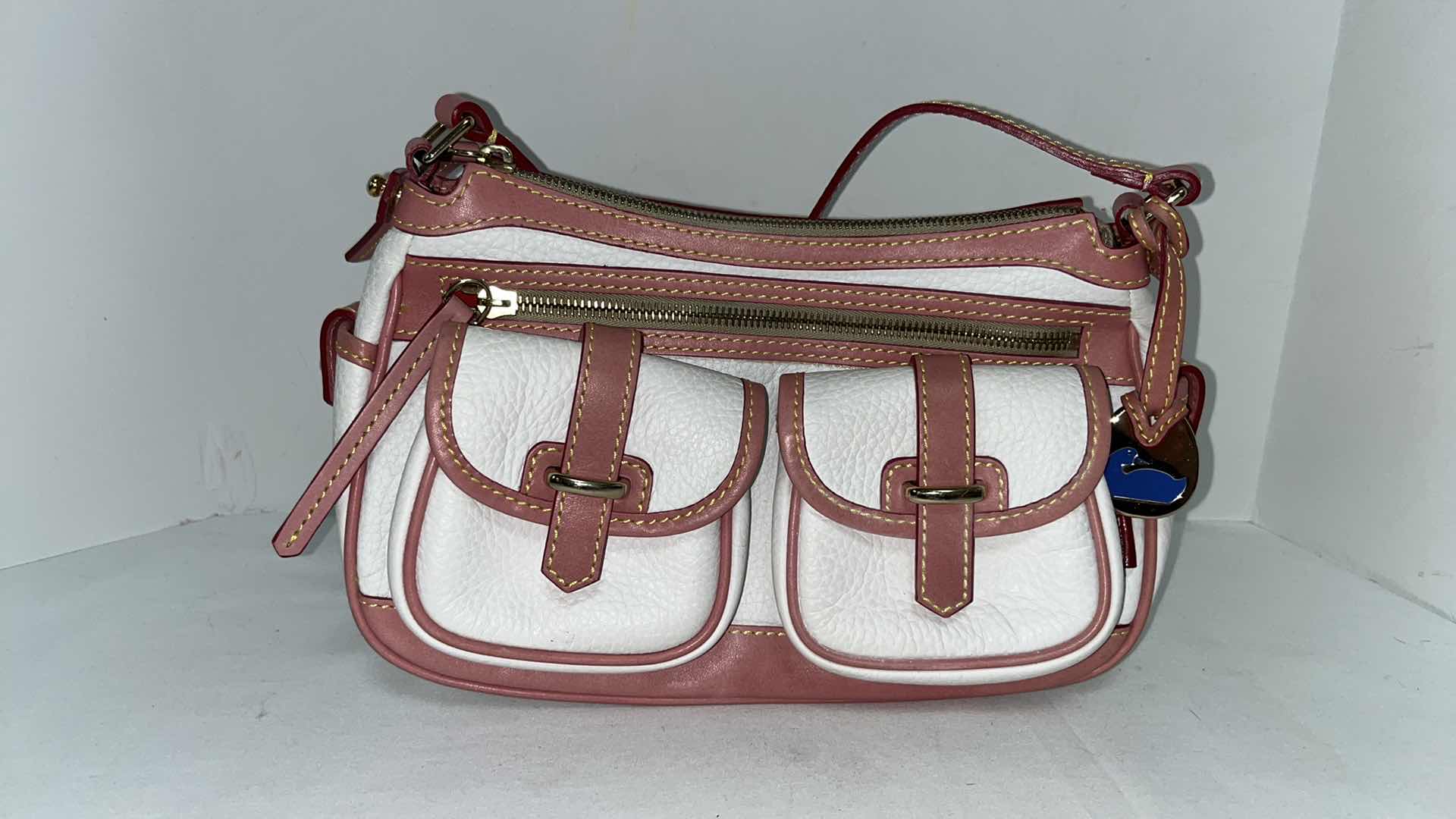 Photo 1 of DOONEY & BOURKE BANANA BAG, PEBBLE GRAIN LEATHER COLLECTION