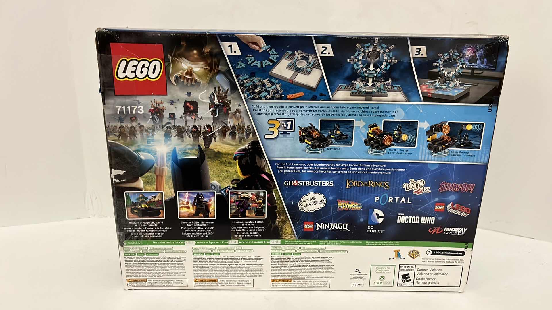 Photo 6 of NEW XBOX ONE LEGO DIMENSIONS STARTER PACK MODEL 71173