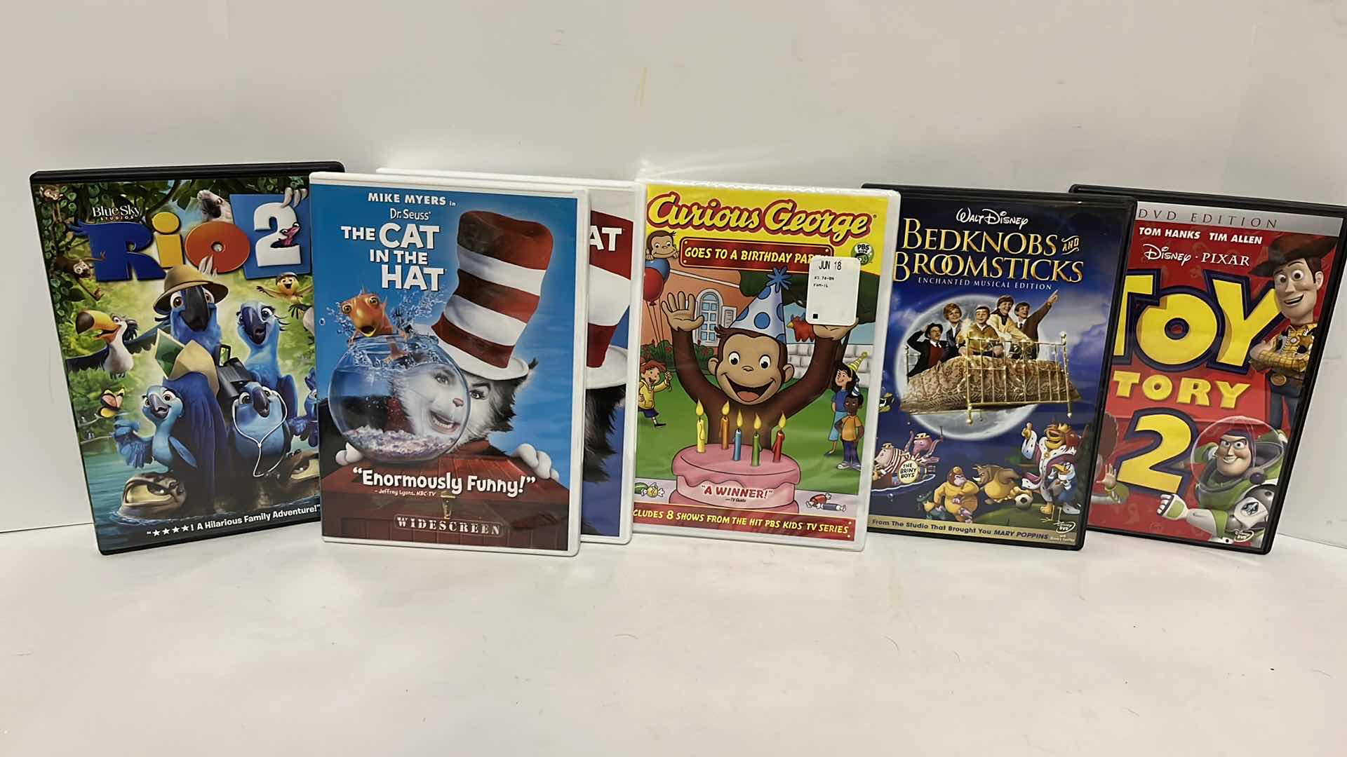 Photo 2 of CHILDREN’S DVDS (6)