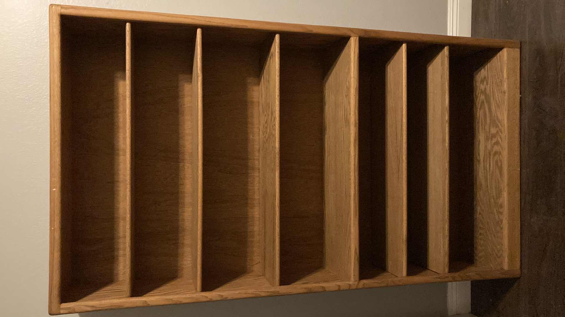 Photo 1 of OAK BOOKSHELF 42” X 12.5” H76”