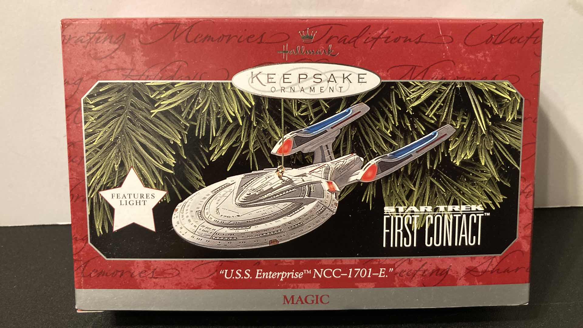 Photo 1 of NEW HALLMARK KEEPSAKE STAR TREK USS ENTERPRISE NCC-1701-E COLLECTORS SERIES ORNAMENT